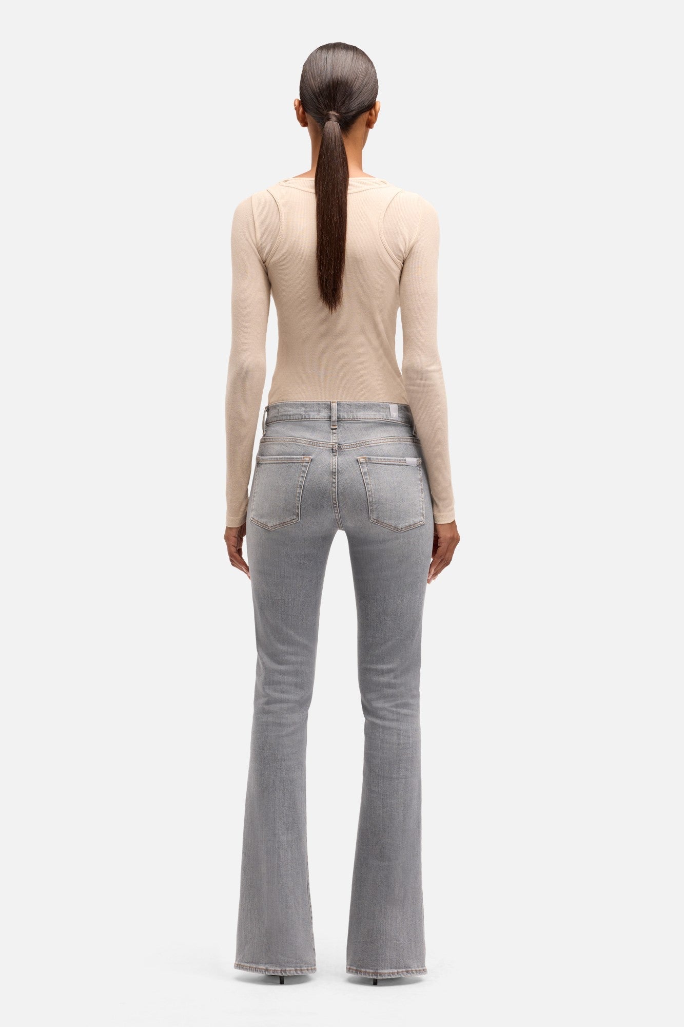 7-for-all-mankind-bootcut-slim-illusion-jeans-riverstone-damen image 5