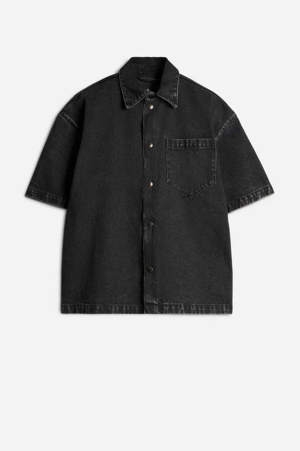 7-for-all-mankind-denim-camp-shirt-caviar-overshirt-herren image 1