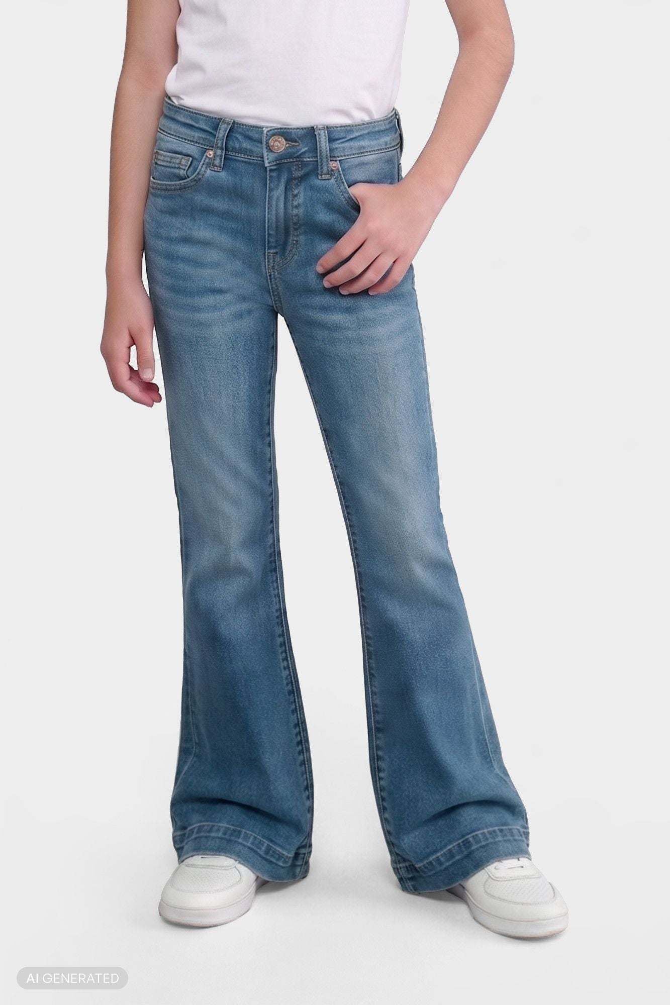 7-for-all-mankind-girls-mini-dojo-flare-jeans-in-luxe-vintage-sea-level image 3