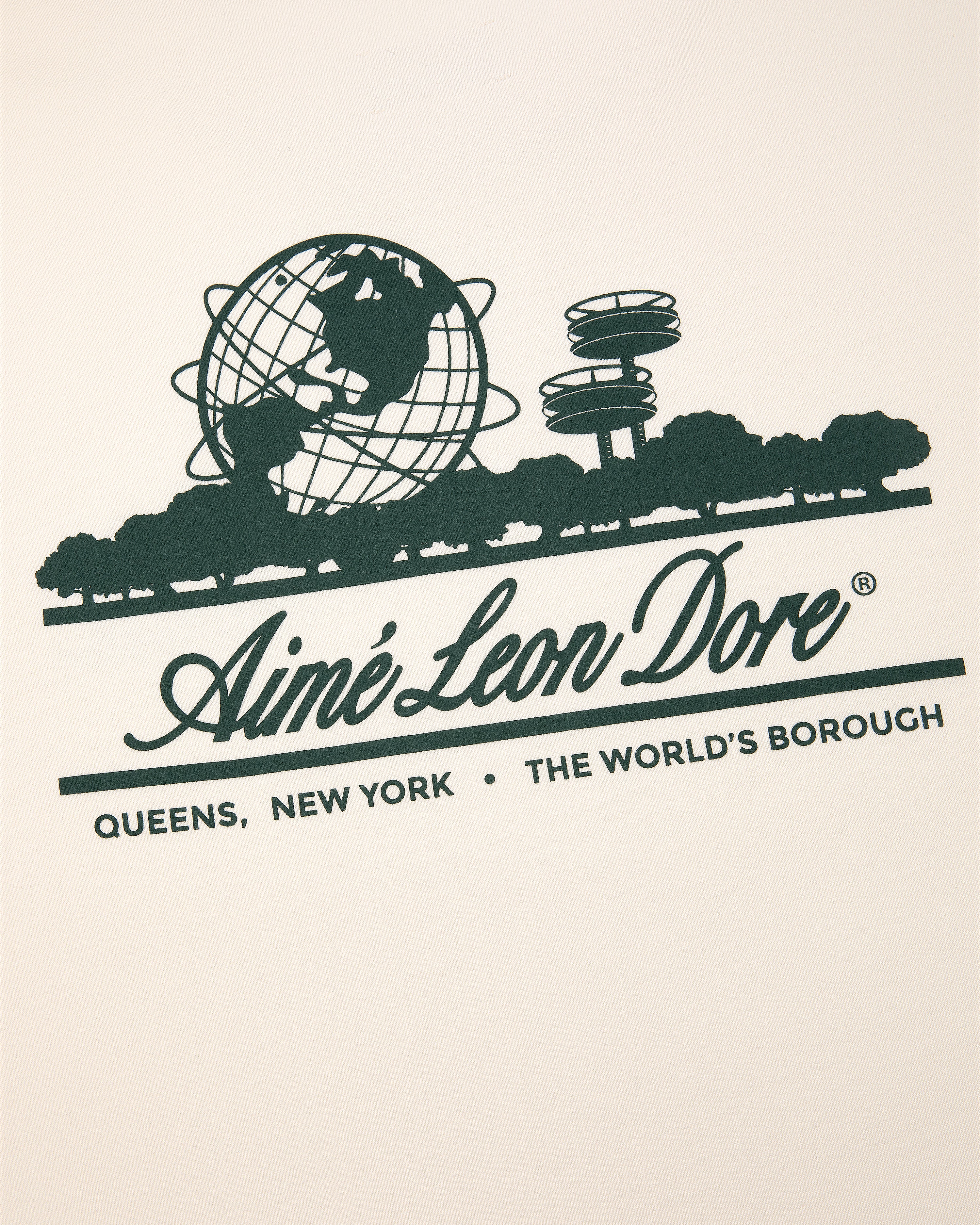 aim-leon-dore-long-sleeve-unisphere-tee-cream image 6