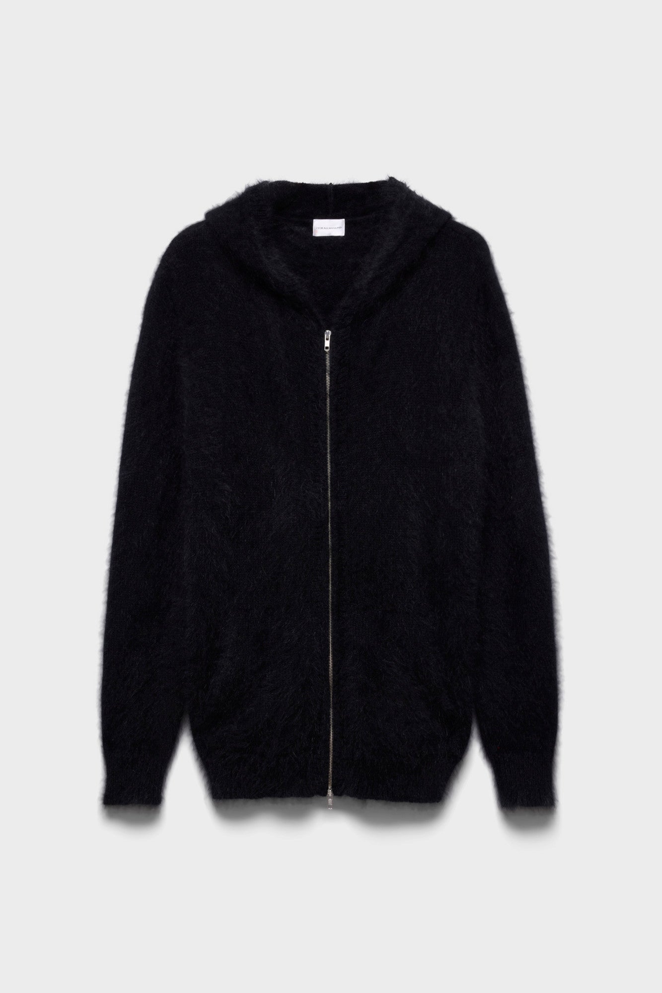 7-for-all-mankind-fuzzy-zip-hoodie-alpaka-blend-sable image 1