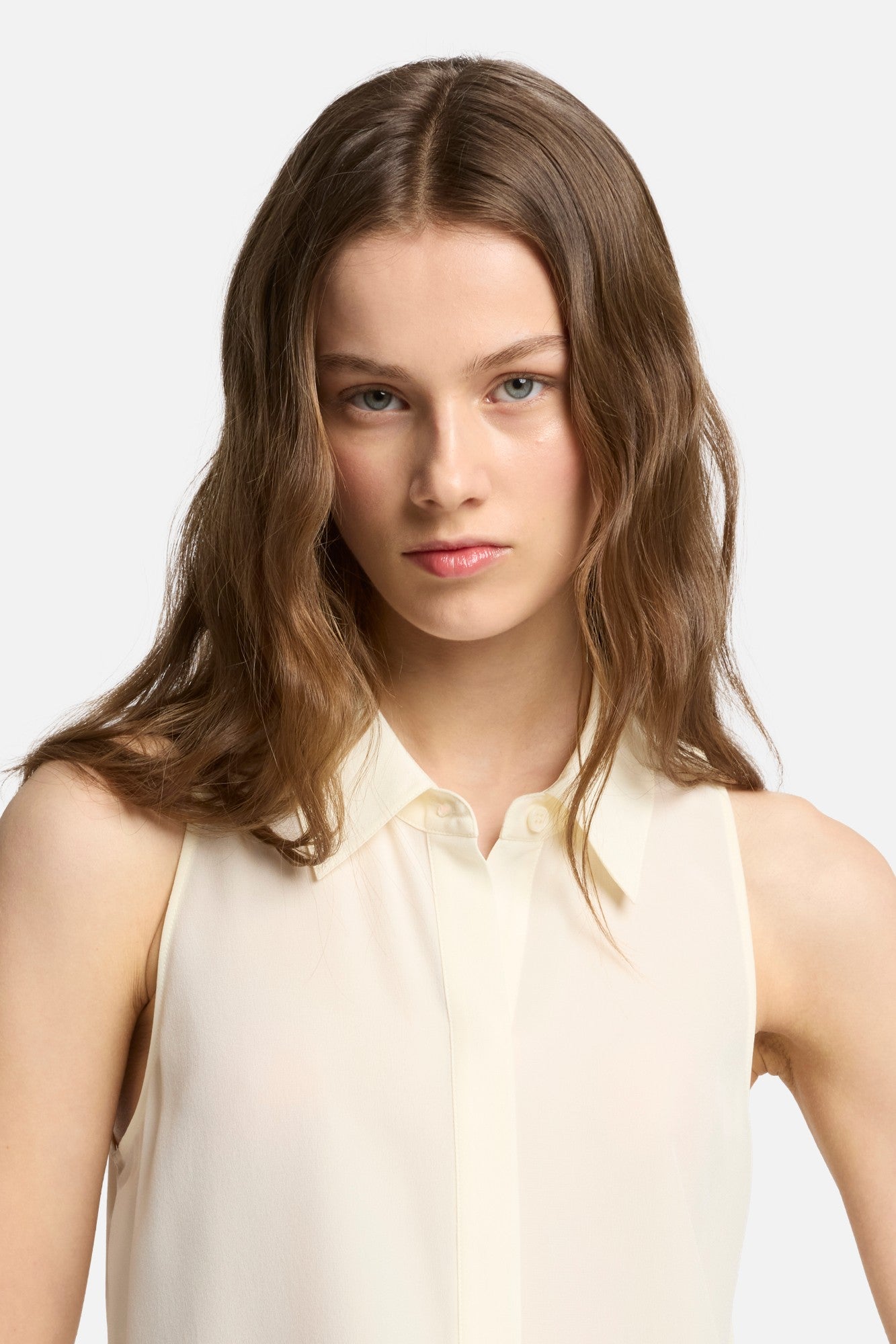 7-for-all-mankind-rmellose-seiden-bluse-ivory-damen image 4