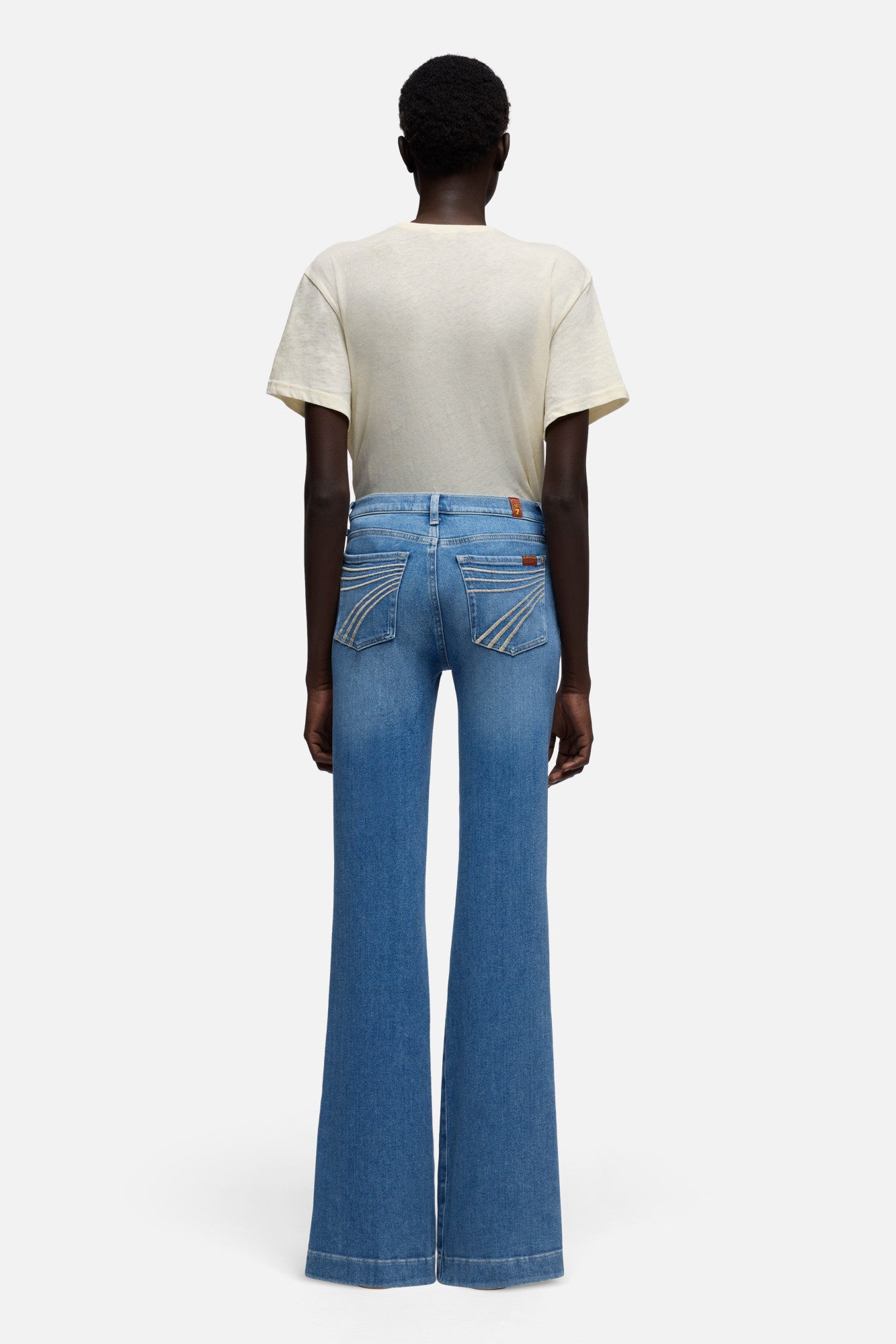 7-for-all-mankind-dojo-flare-jeans-bluehaven-damen image 5