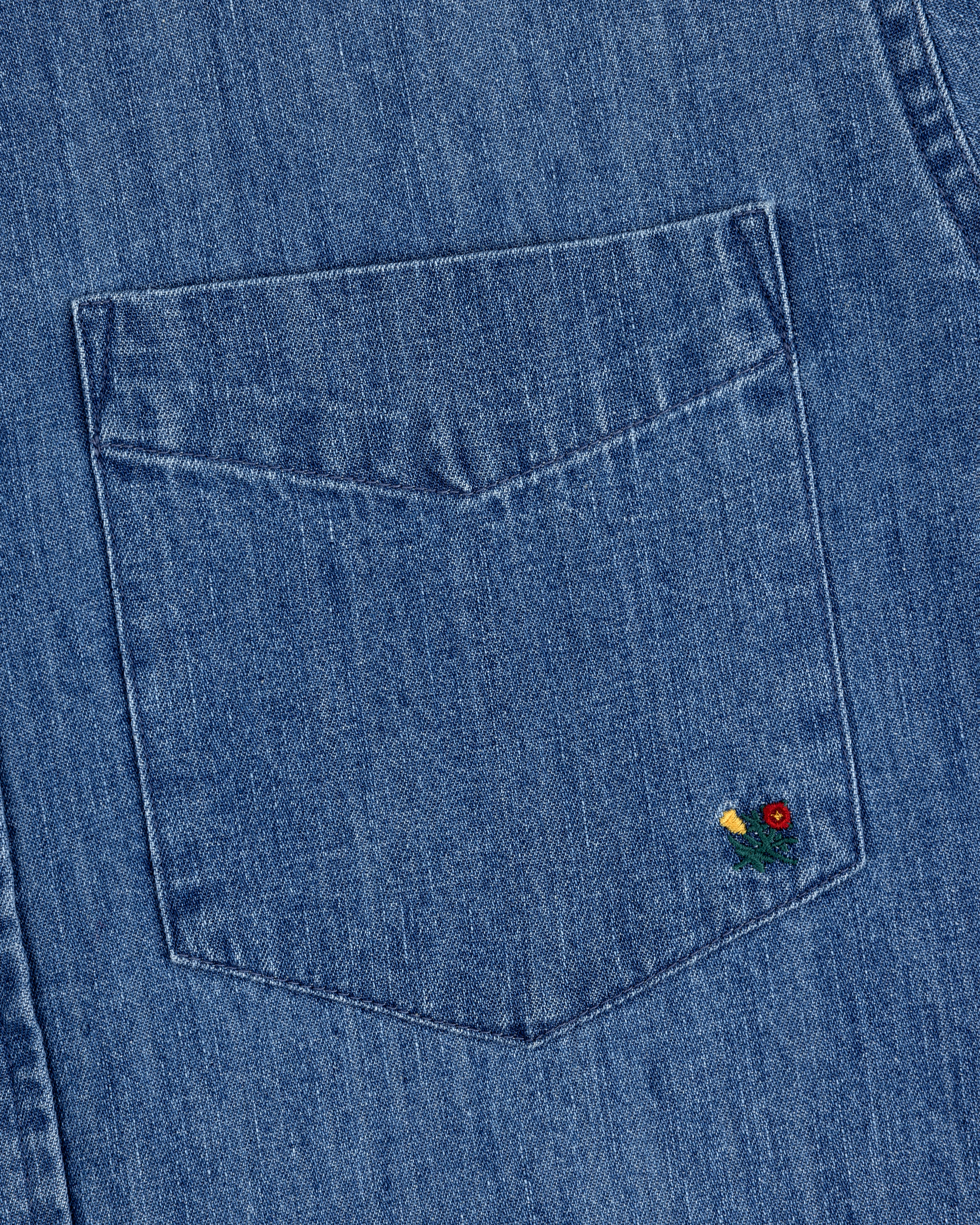 aim-leon-dore-crest-chambray-hemd-blau-regular-fit-2 image 6