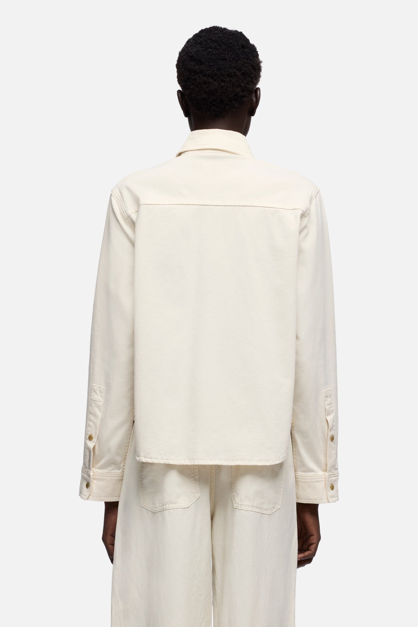 7-for-all-mankind-classic-shirt-comfort-twill-hemd-in-ecru image 5