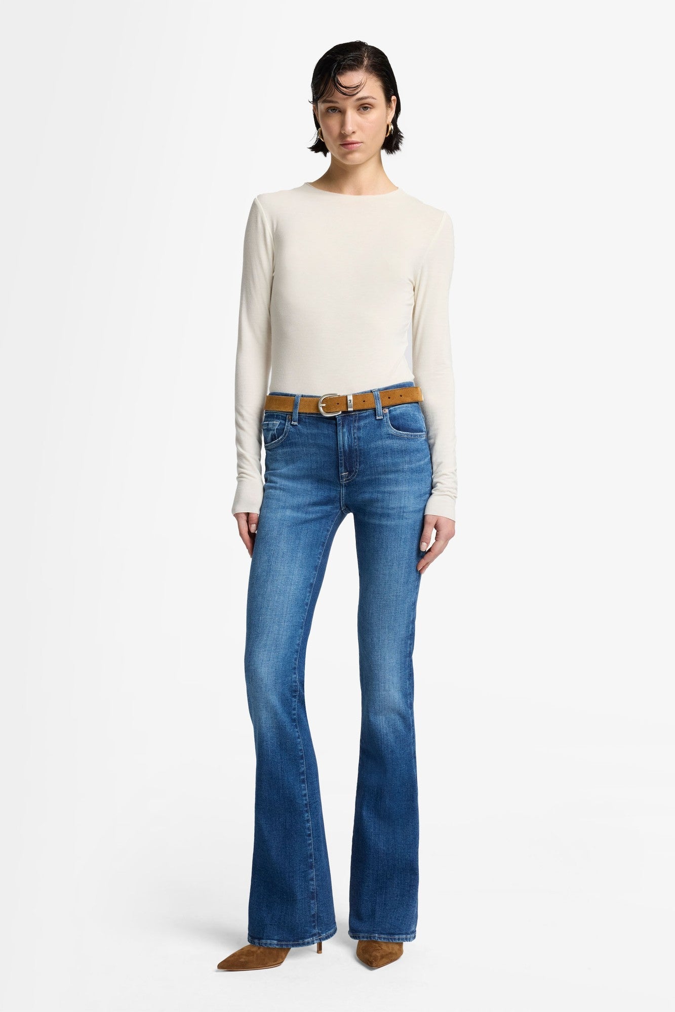 7-for-all-mankind-bootcut-slim-illusion-santa-monica-damen-jeans image 2