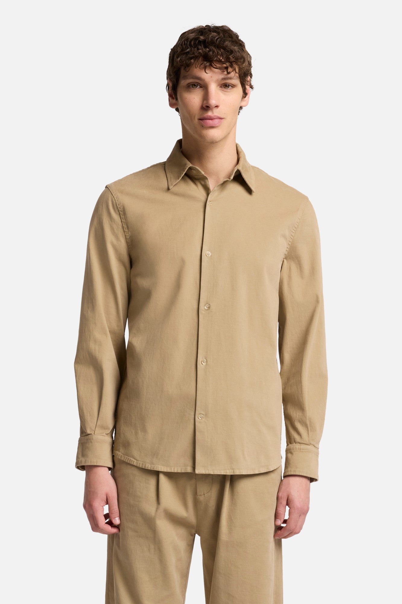 7-for-all-mankind-comfort-twill-button-up-hemd-silver-mink image 3