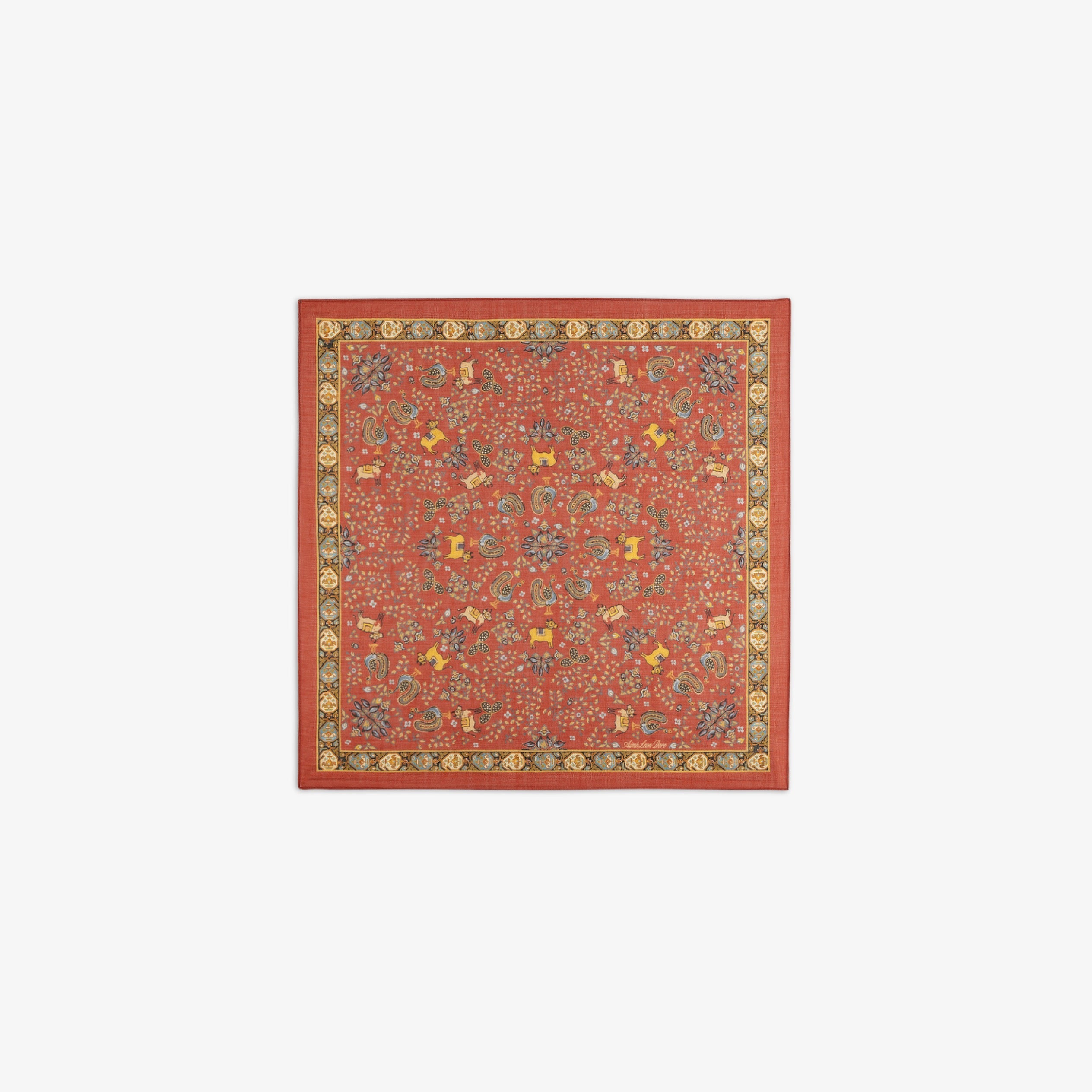 aim-leon-dore-archival-print-wool-silk-bandana-27-multicolor image 1