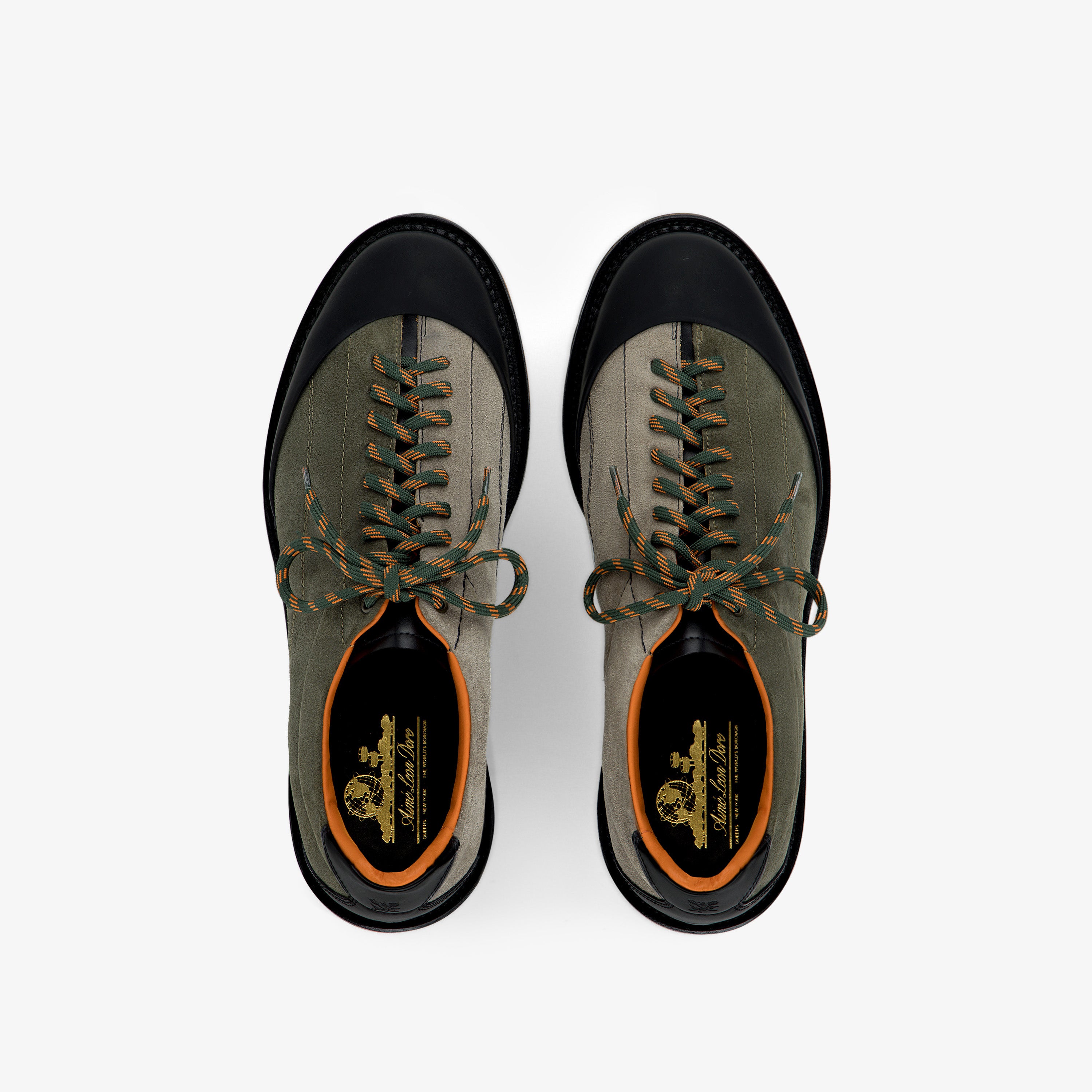 aim-leon-dore-suede-derby-hiker-derby-schuhe-aus-kalbsvelours image 1