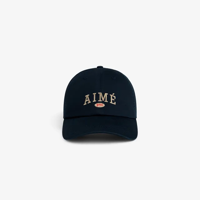aim-leon-dore-aim-souvenir-hat-navy-6-panel-cap-baumwolle image 1