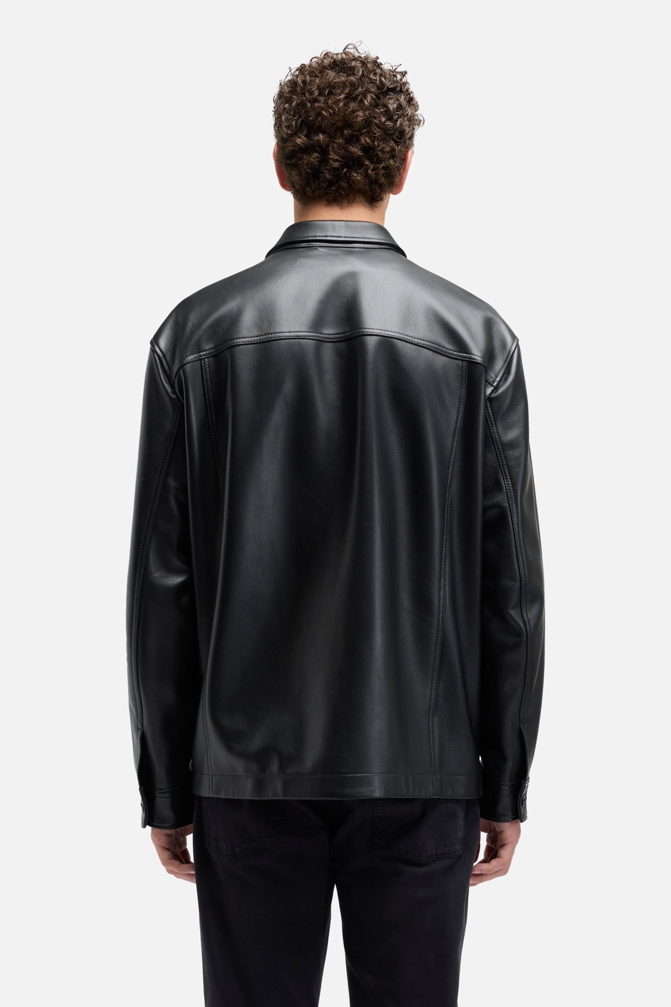 7-for-all-mankind-leder-overshirt-schwarz-italien image 5
