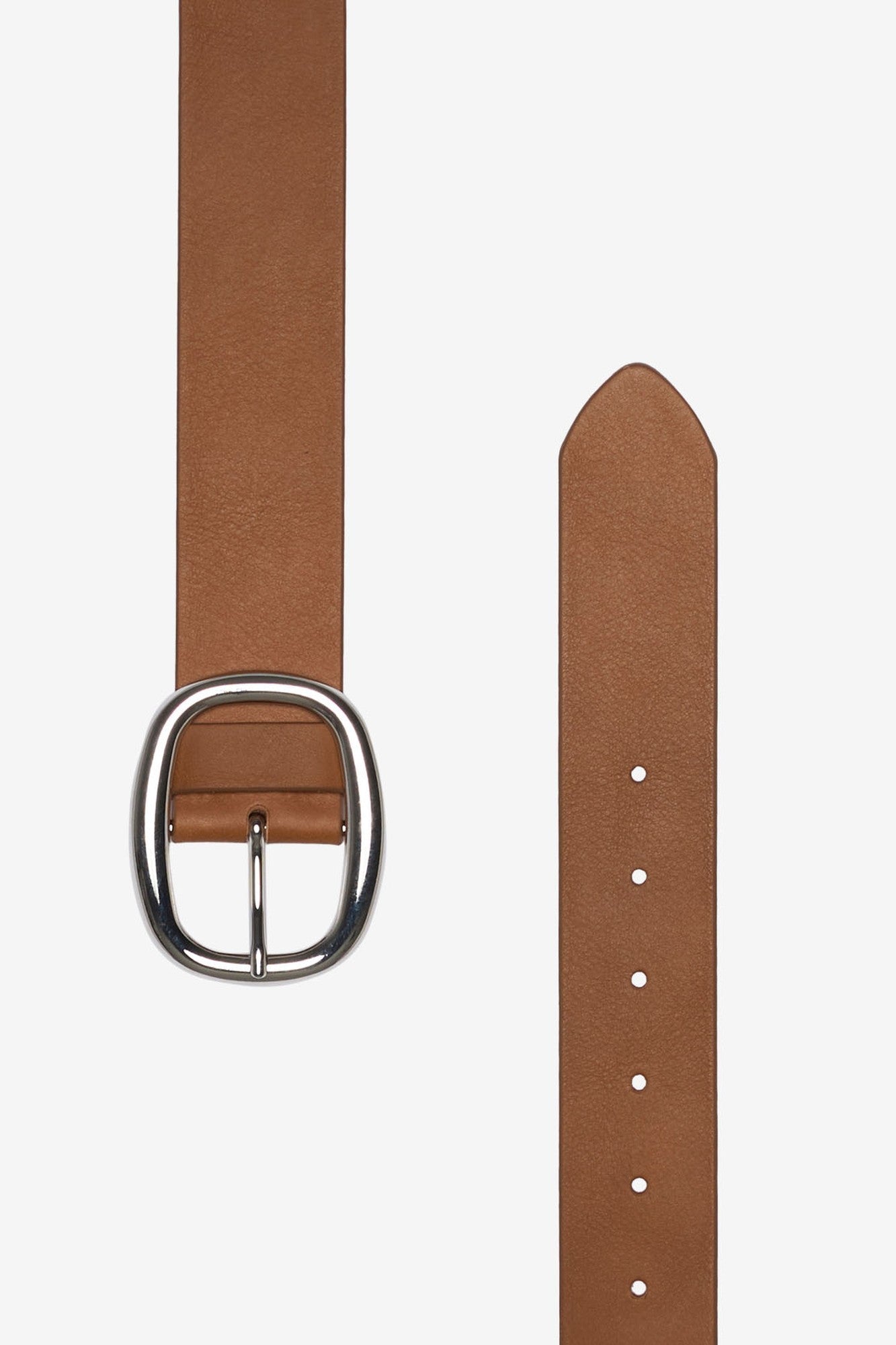 7-for-all-mankind-round-classic-belt-lederg-rtel-honey image 3