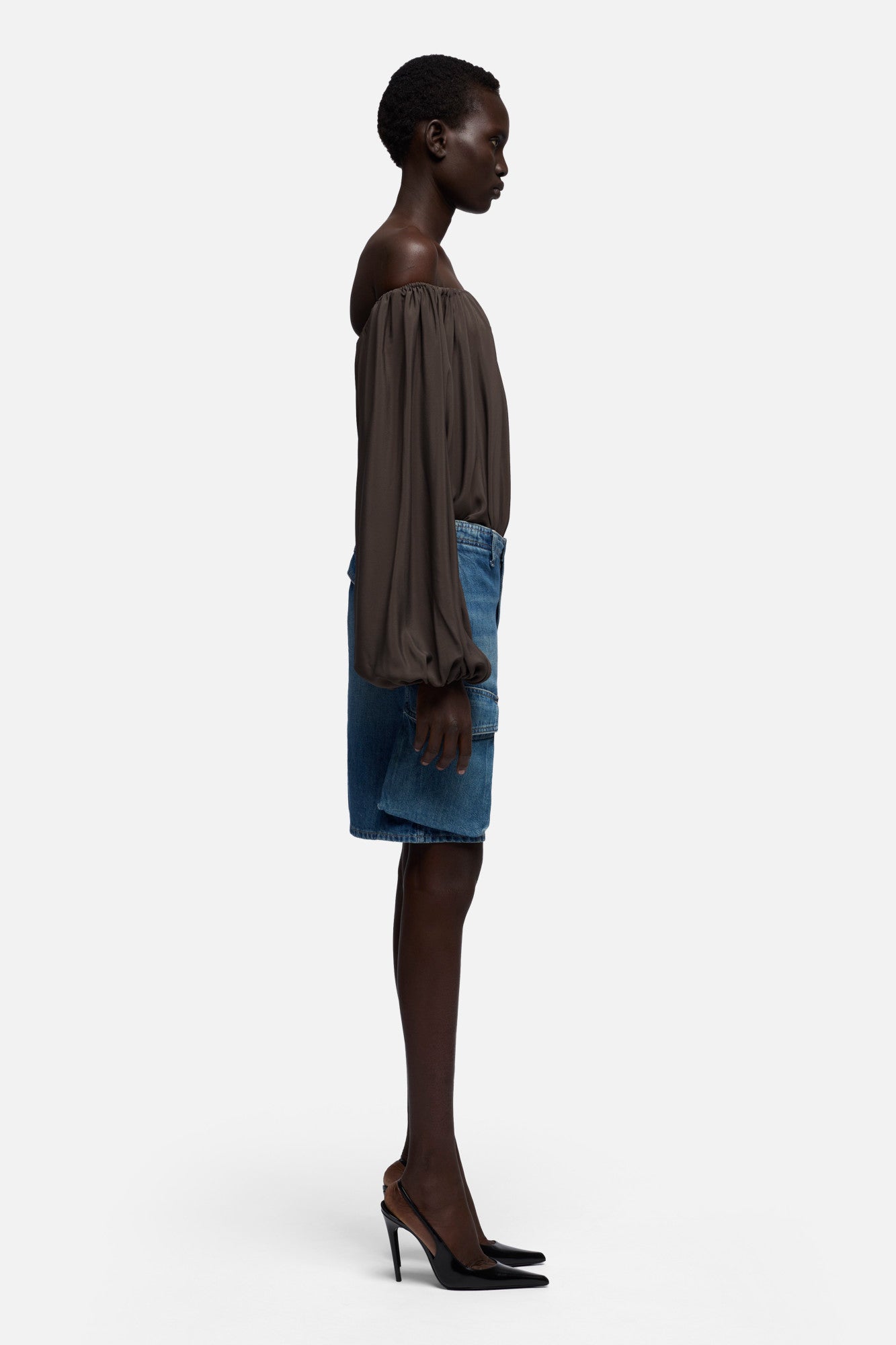 7-for-all-mankind-cargo-lola-short-indigo-linen-damen-cargoshorts image 6