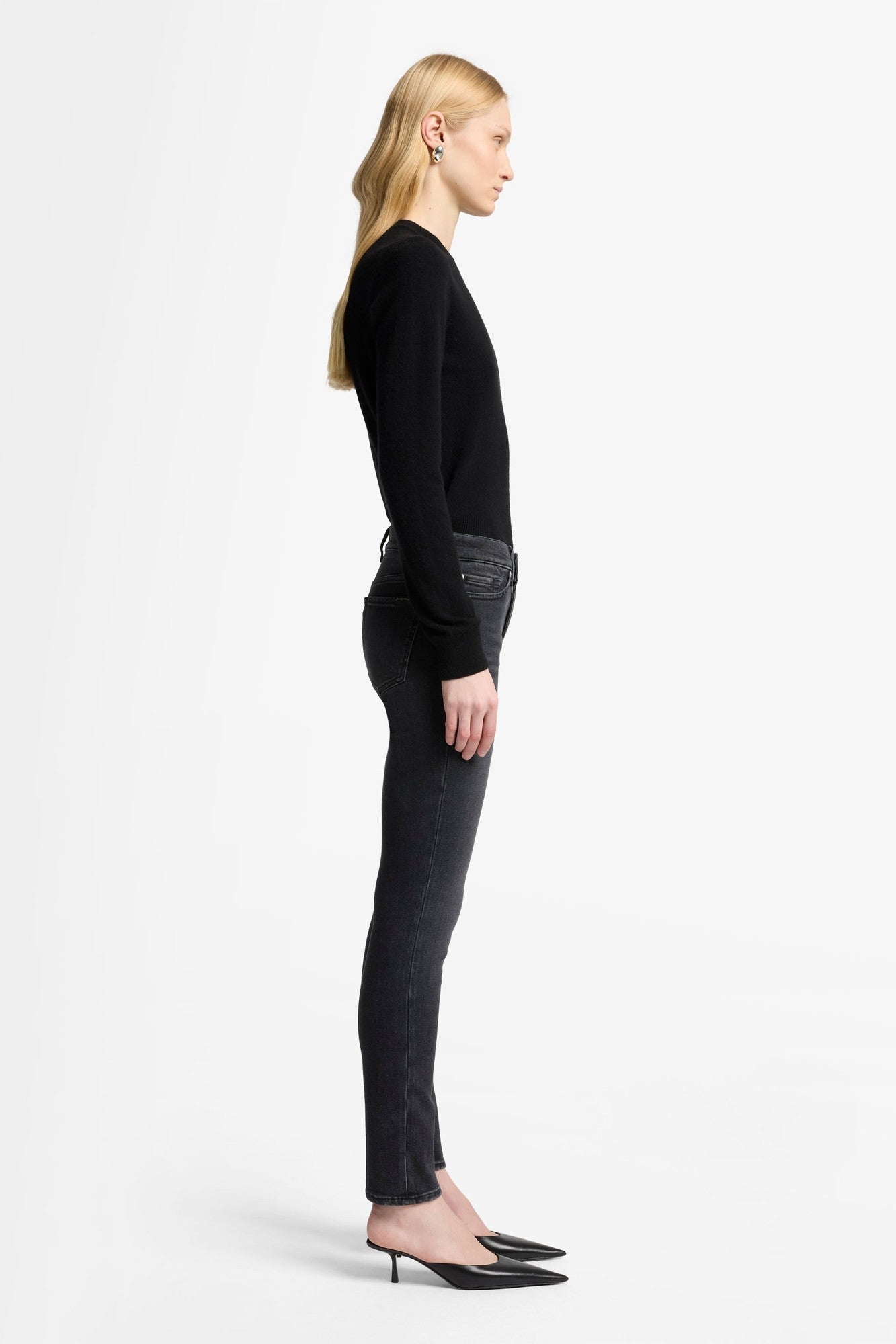 7-for-all-mankind-roxanne-in-luxe-vintage-bottomline-damen-skinny-jeans-schwarz image 6