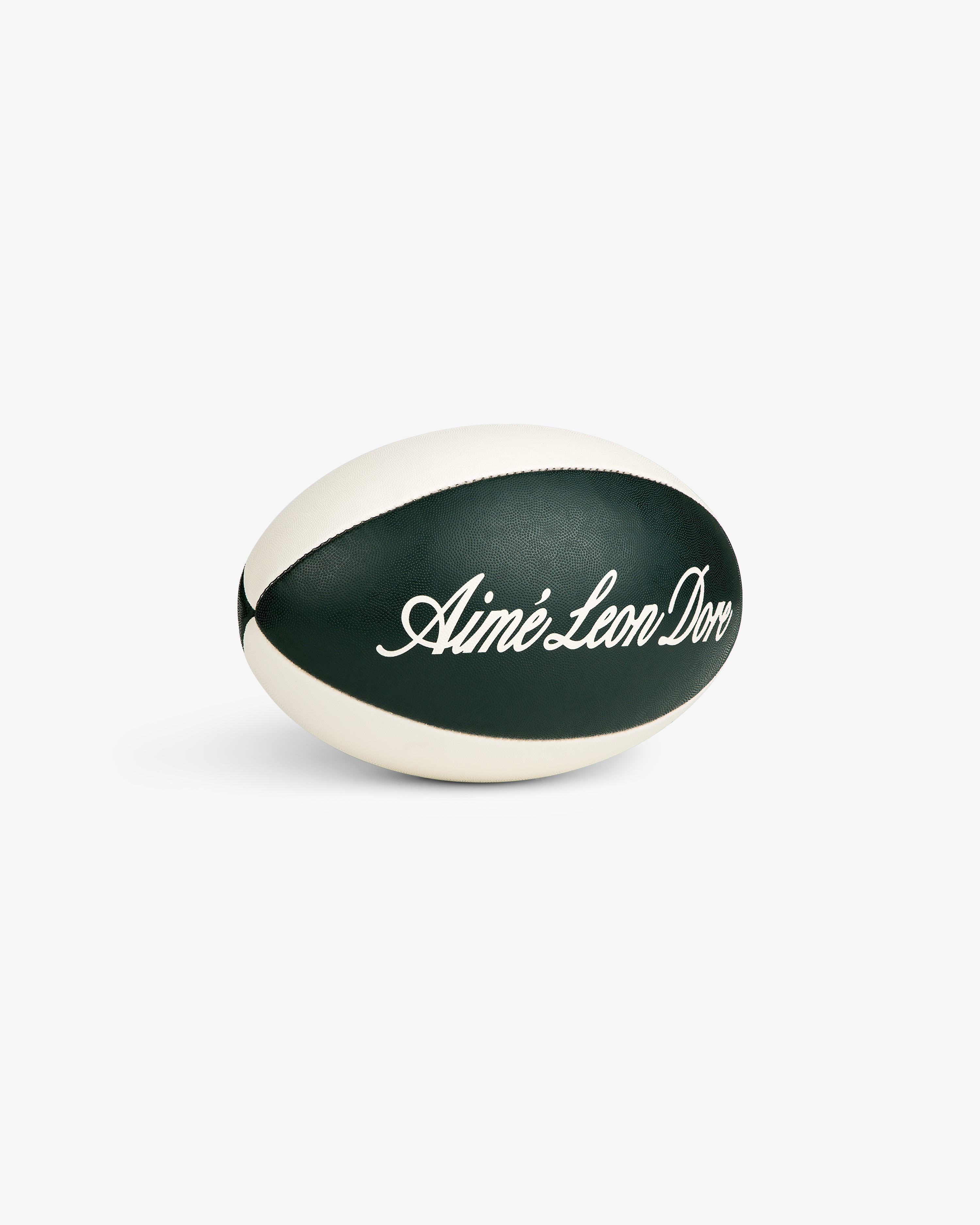 aim-leon-dore-script-rugby-ball-gr-n-creme image 3