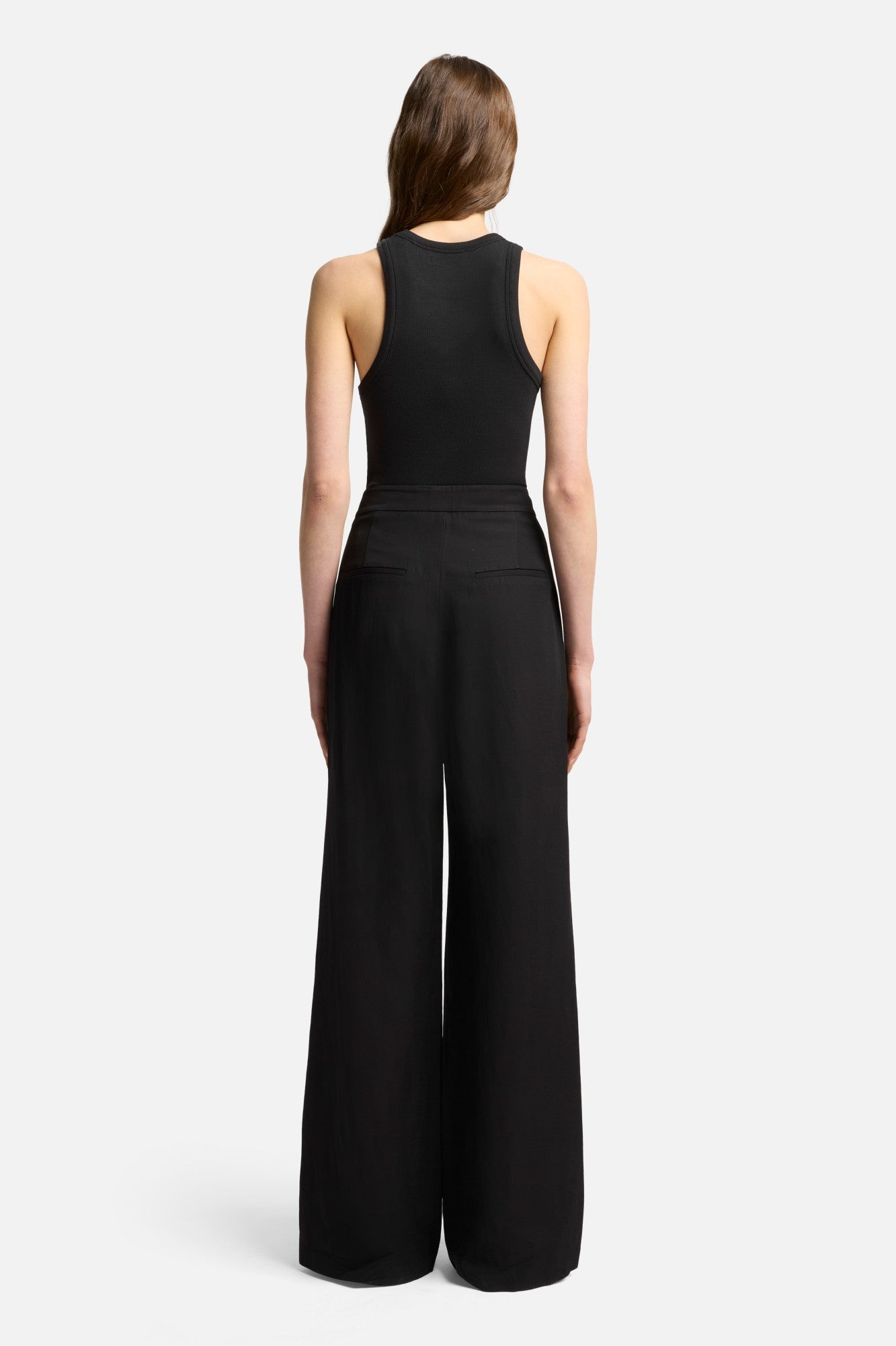 7-for-all-mankind-classic-linen-pant-black-damen image 5