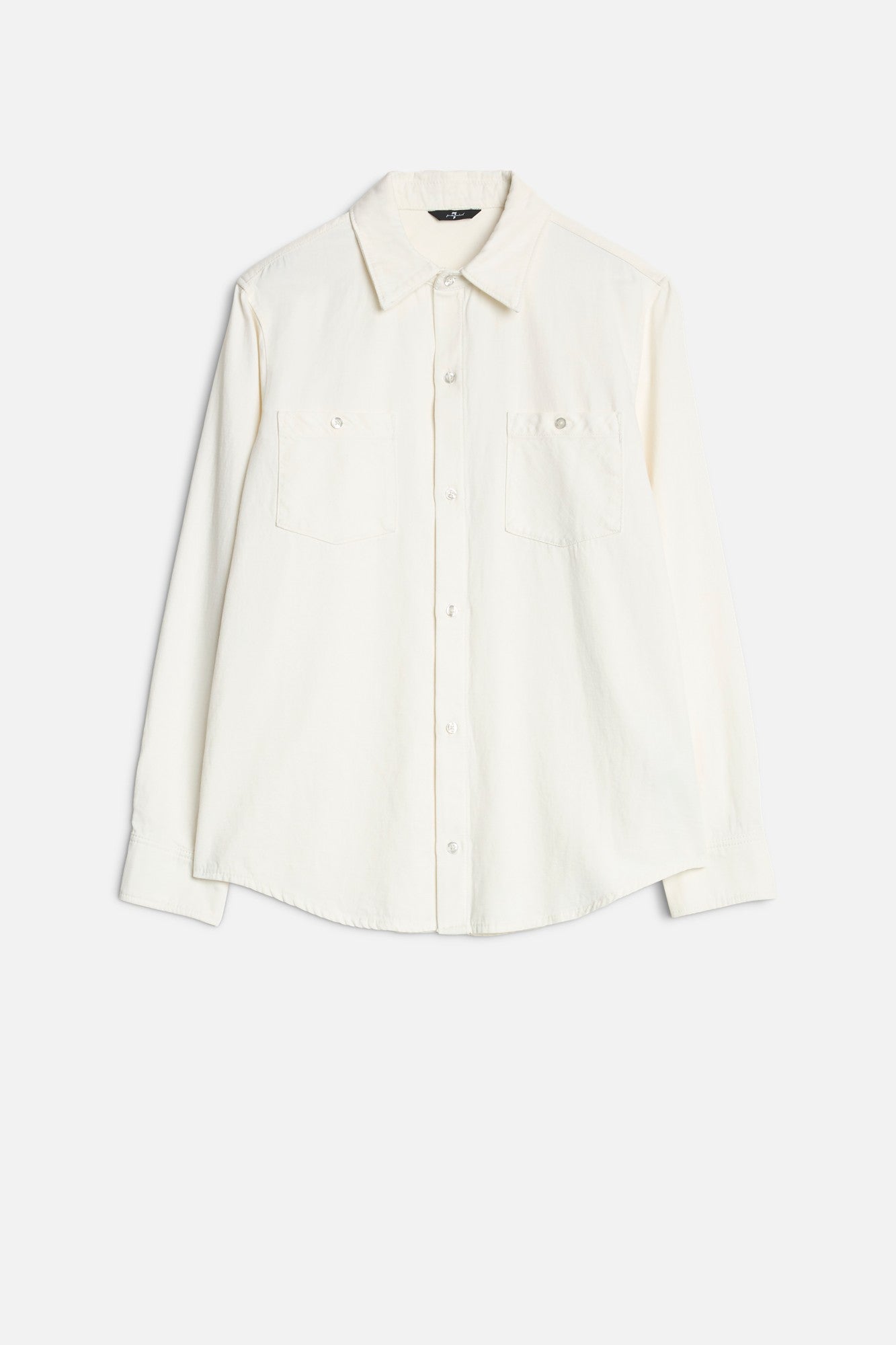 7-for-all-mankind-denim-linen-overshirt-herren-in-white image 1