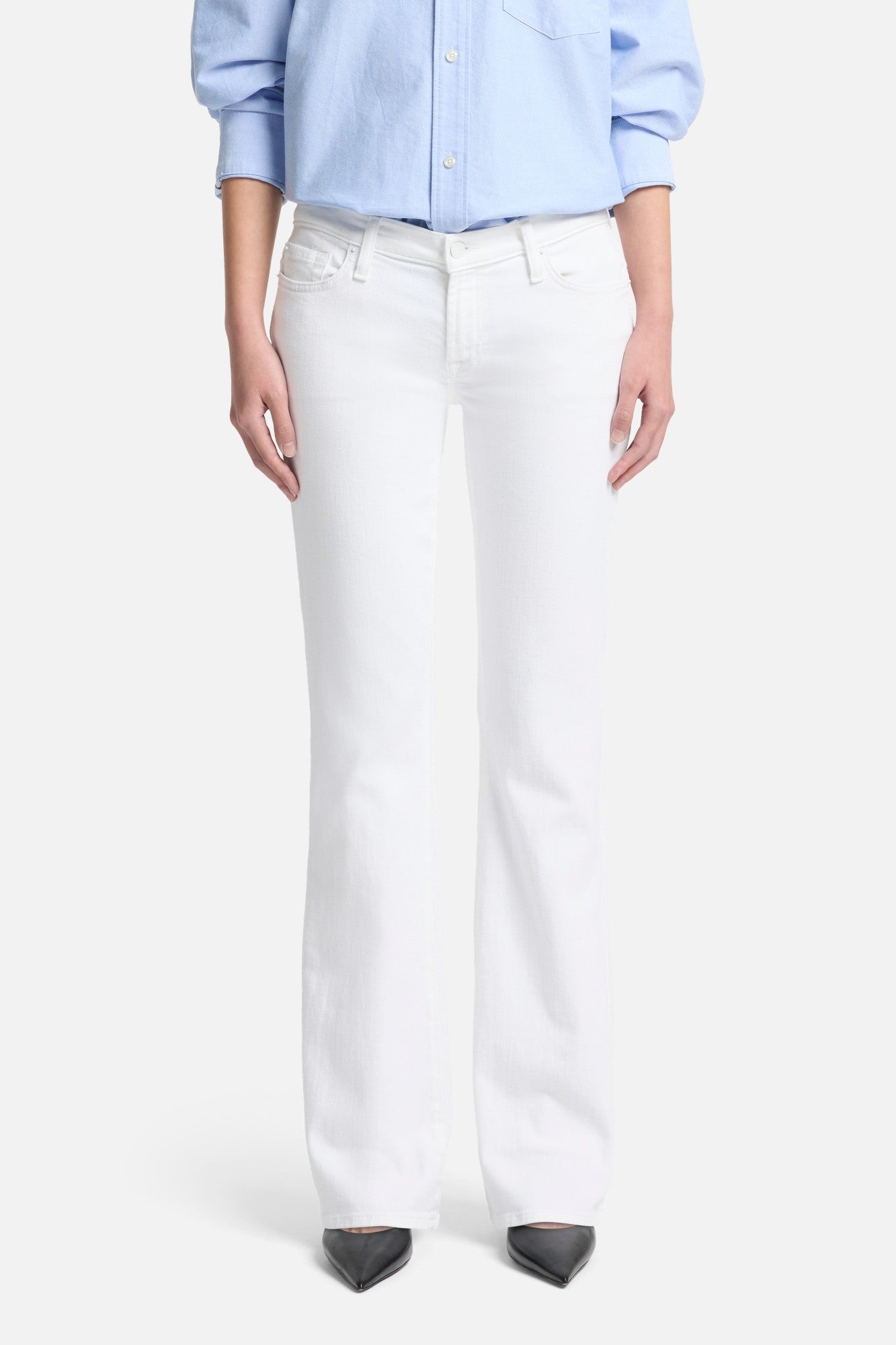 7-for-all-mankind-tailorless-broken-twill-original-bootcut-jeans-white-damen image 3