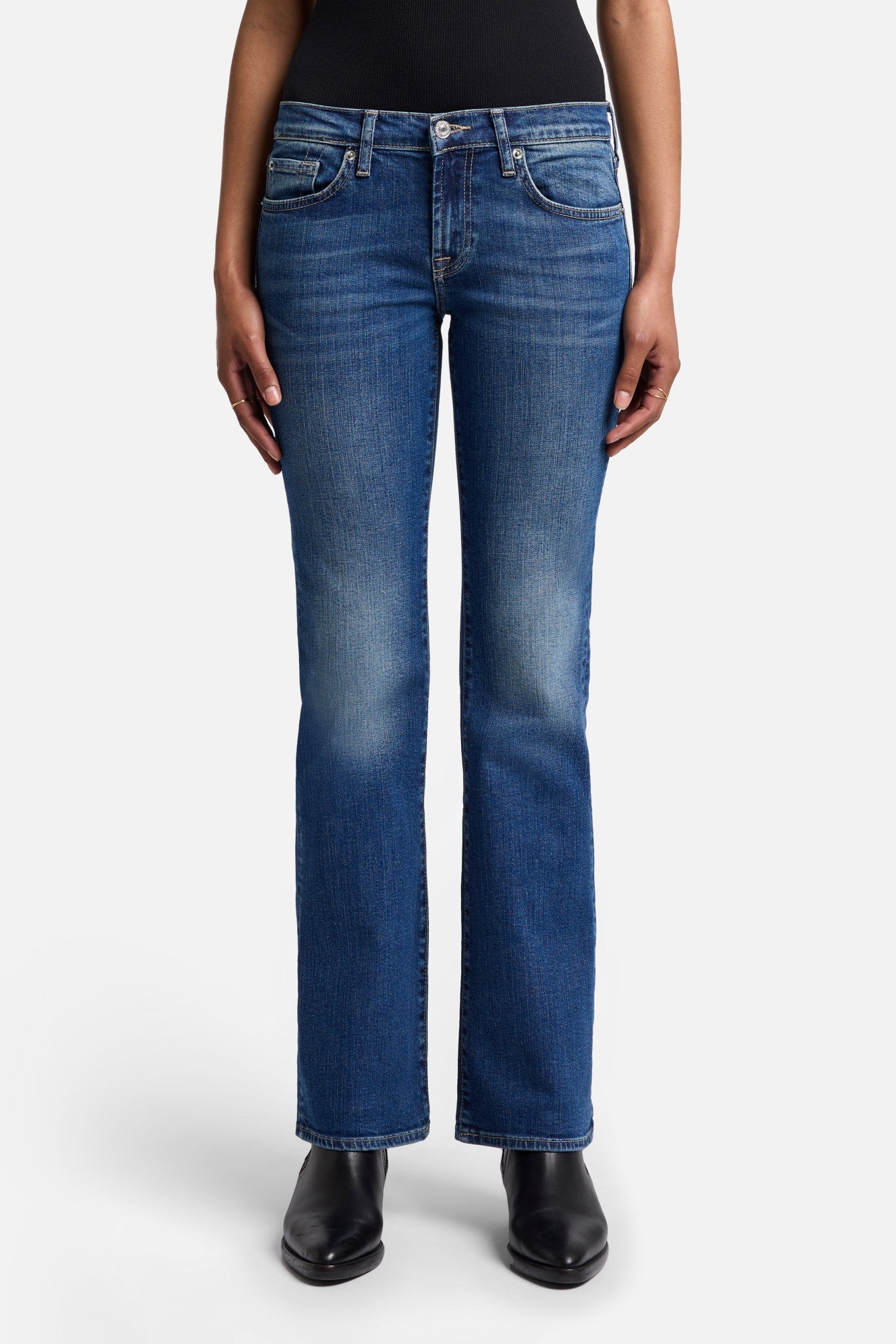 7-for-all-mankind-tailorless-original-bootcut-jeans-new-york-dark-damen image 2
