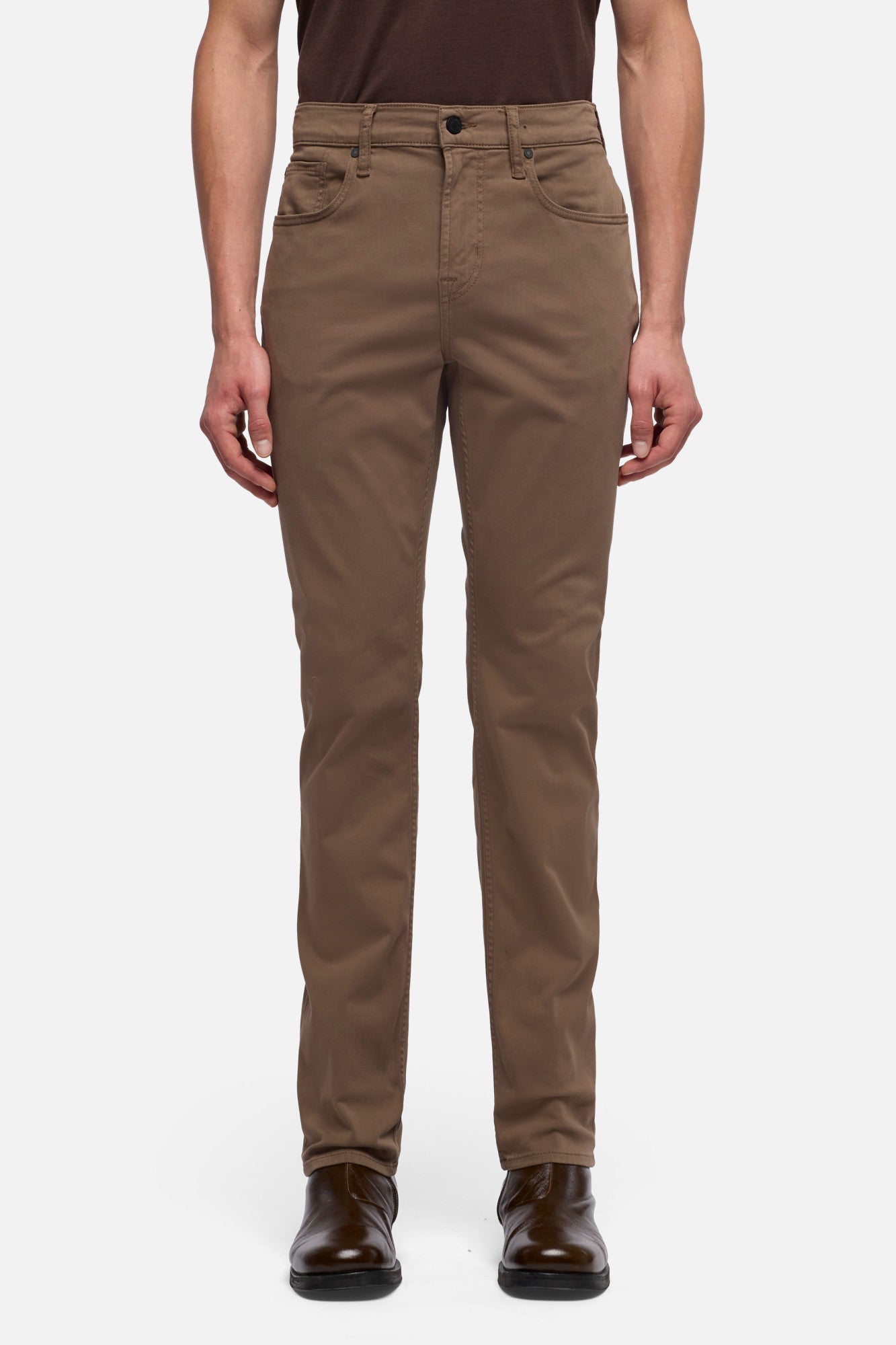 7-for-all-mankind-slimmy-hose-luxe-performance-sateen-herren-braun image 3