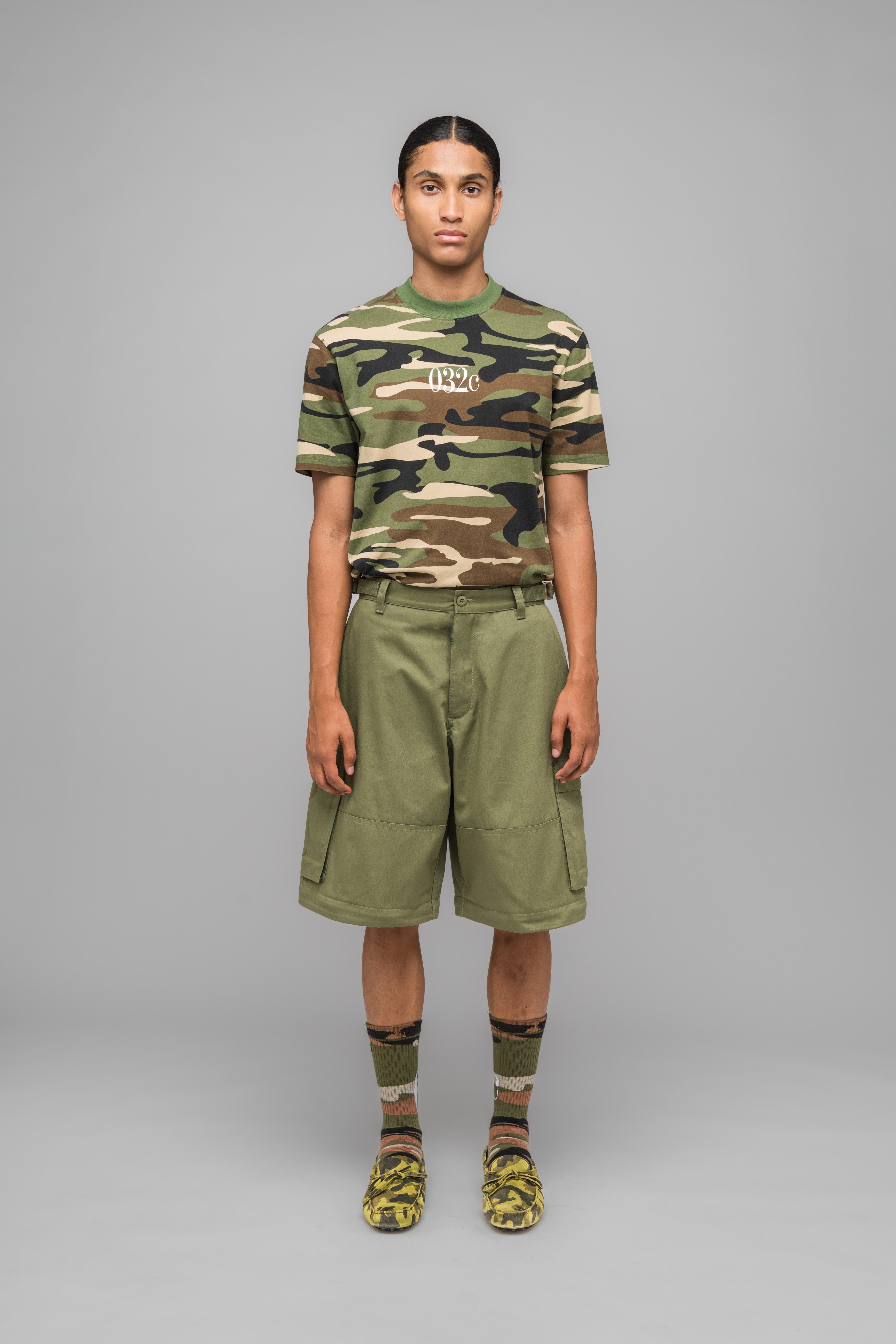 032c-masked-choice-cargo-pants-faded-green-unisex image 2