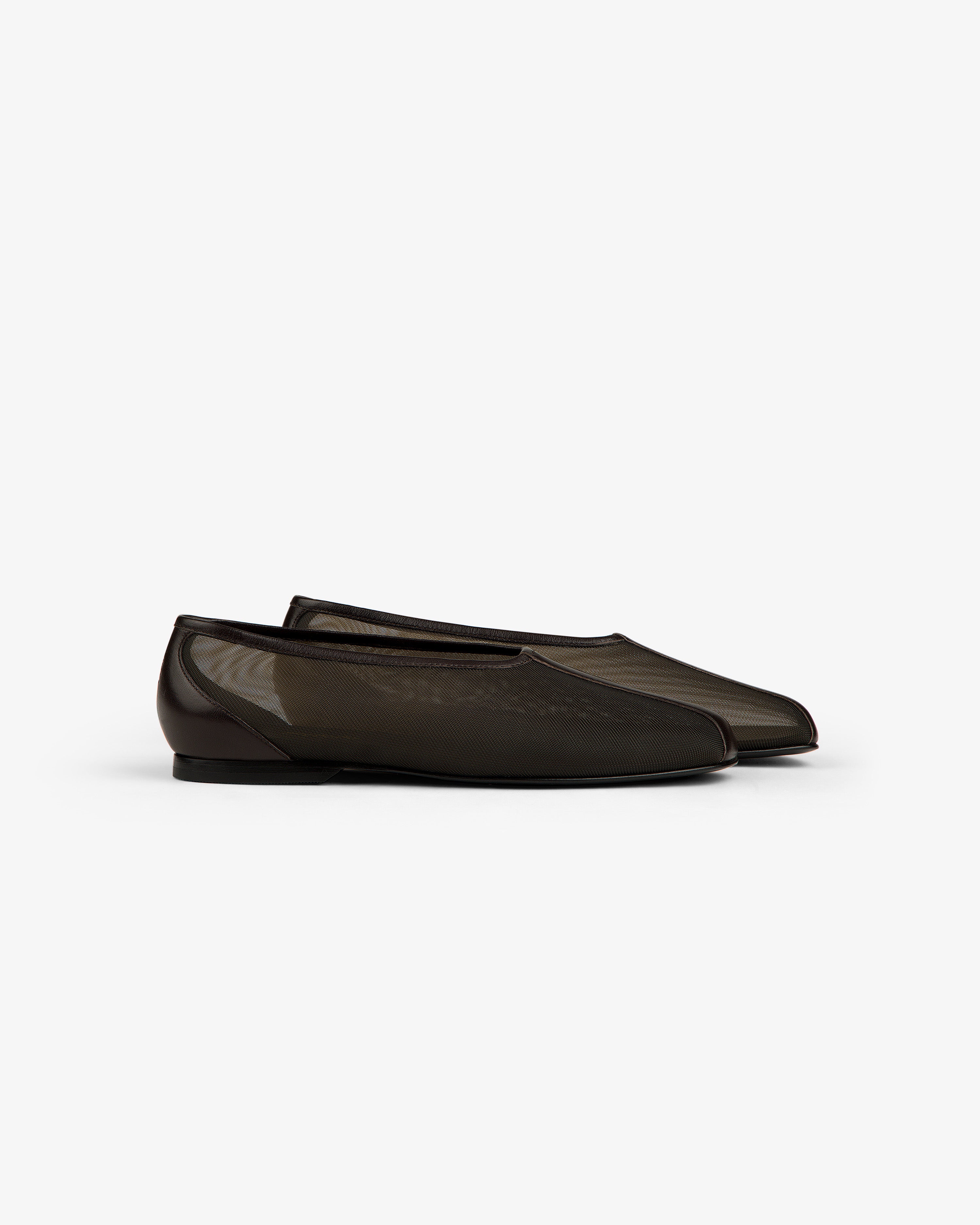 aim-leon-dore-mesh-ballet-flat-braun-damen-ballerina image 4