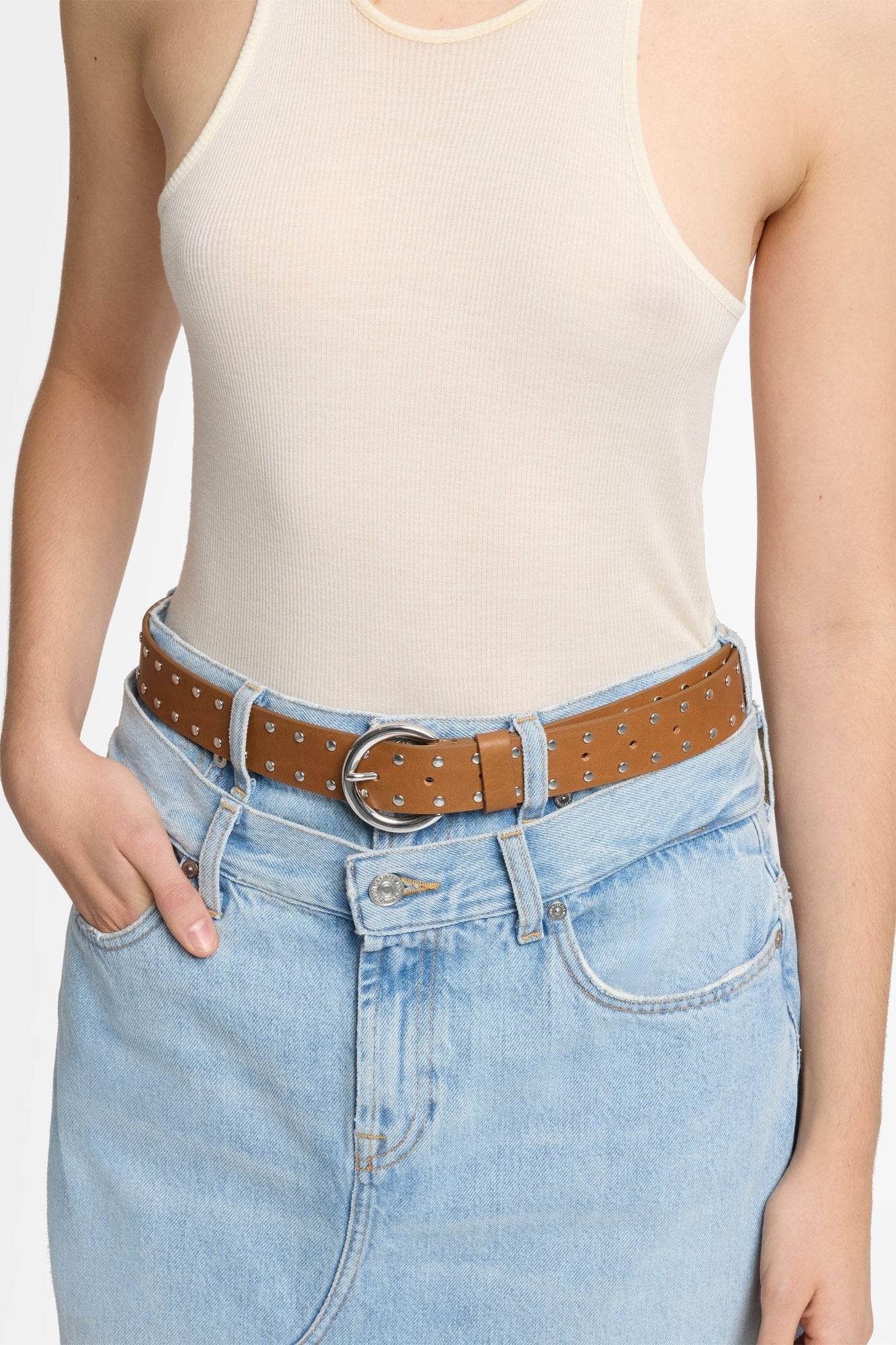 7-for-all-mankind-classic-belt-lederg-rtel-damen-honey image 2