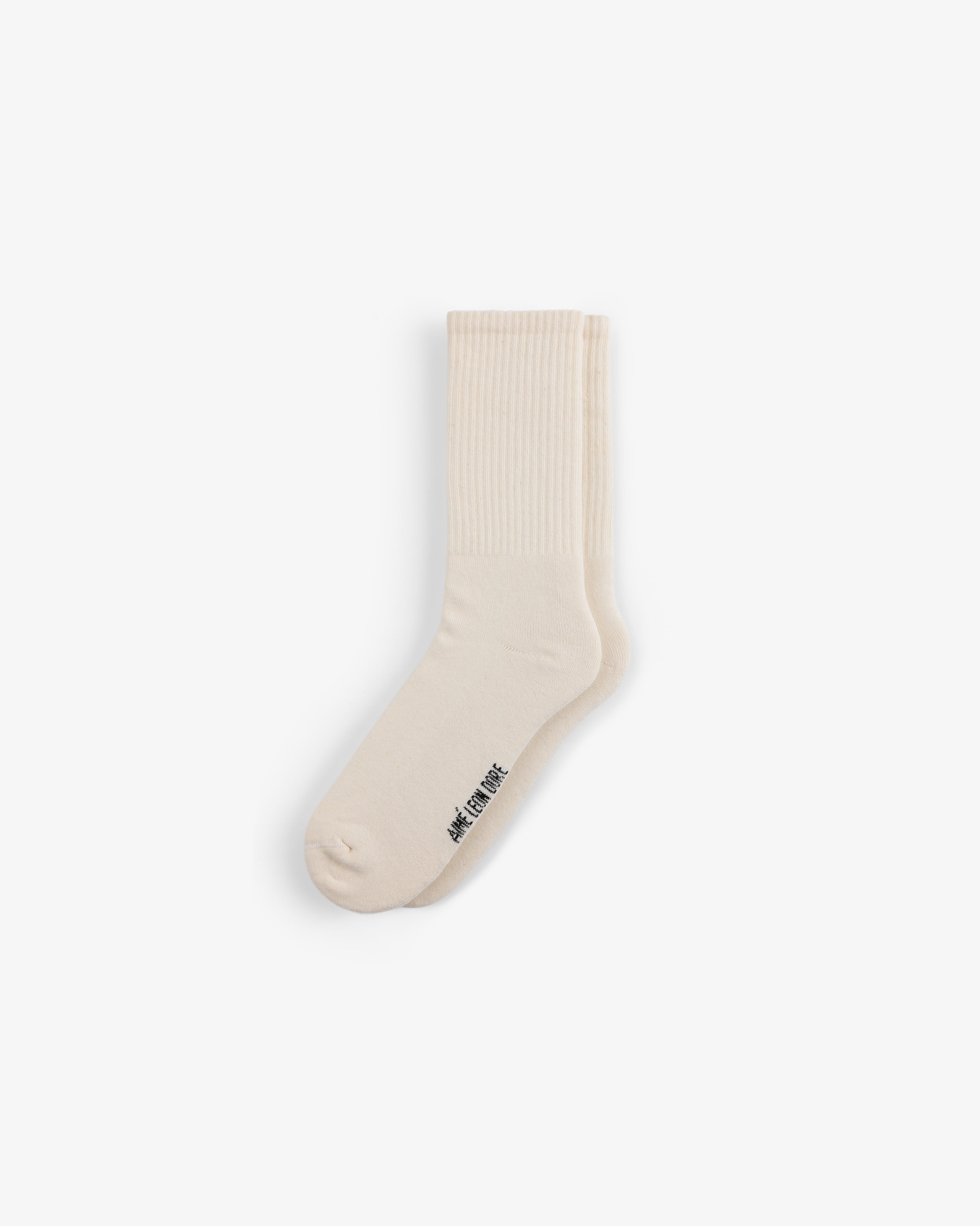 aim-leon-dore-crew-sock-3-pack-taupe-grey-cream-unisex-socken image 7
