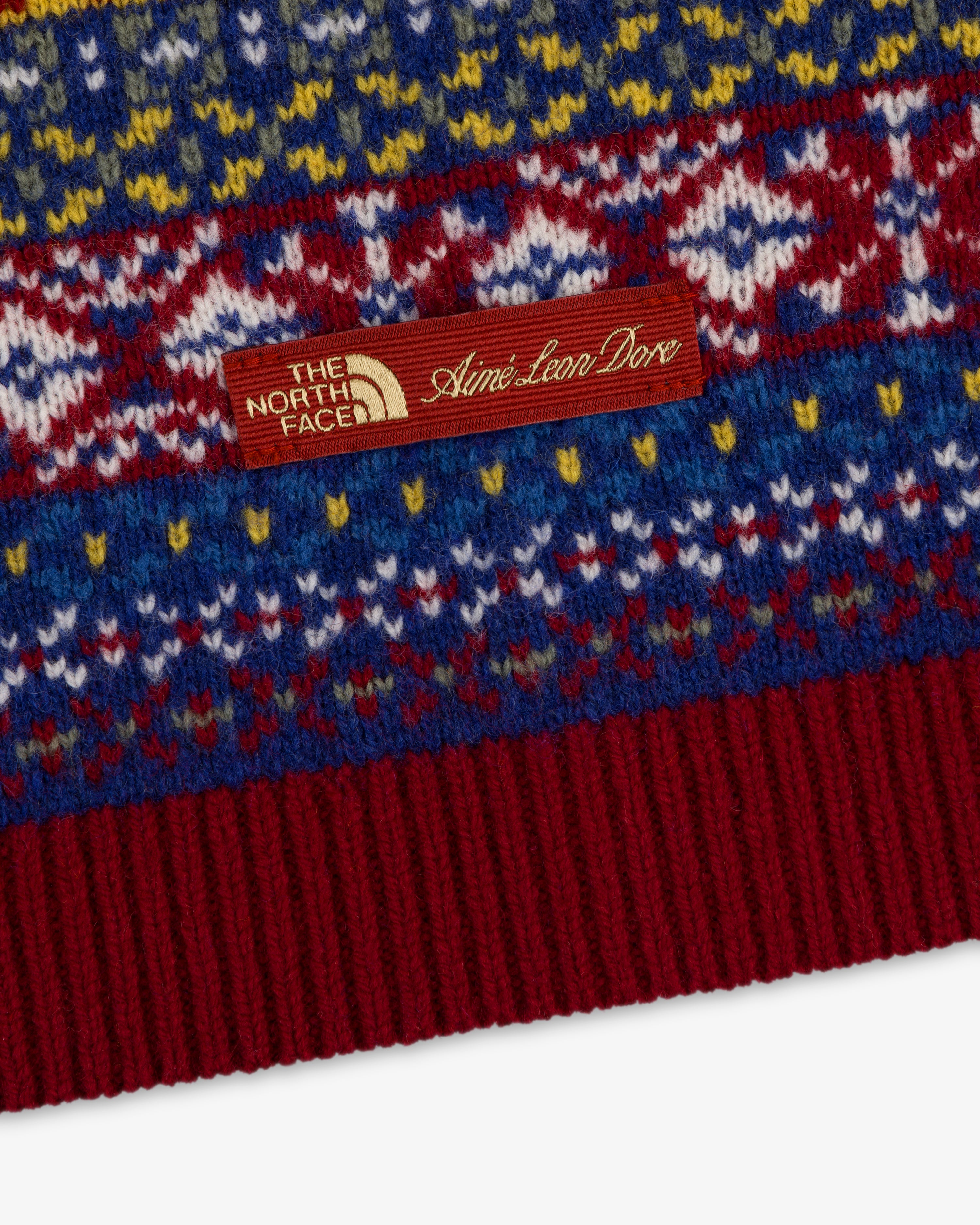aim-leon-dore-x-the-north-face-fair-isle-balaclava-merino image 4