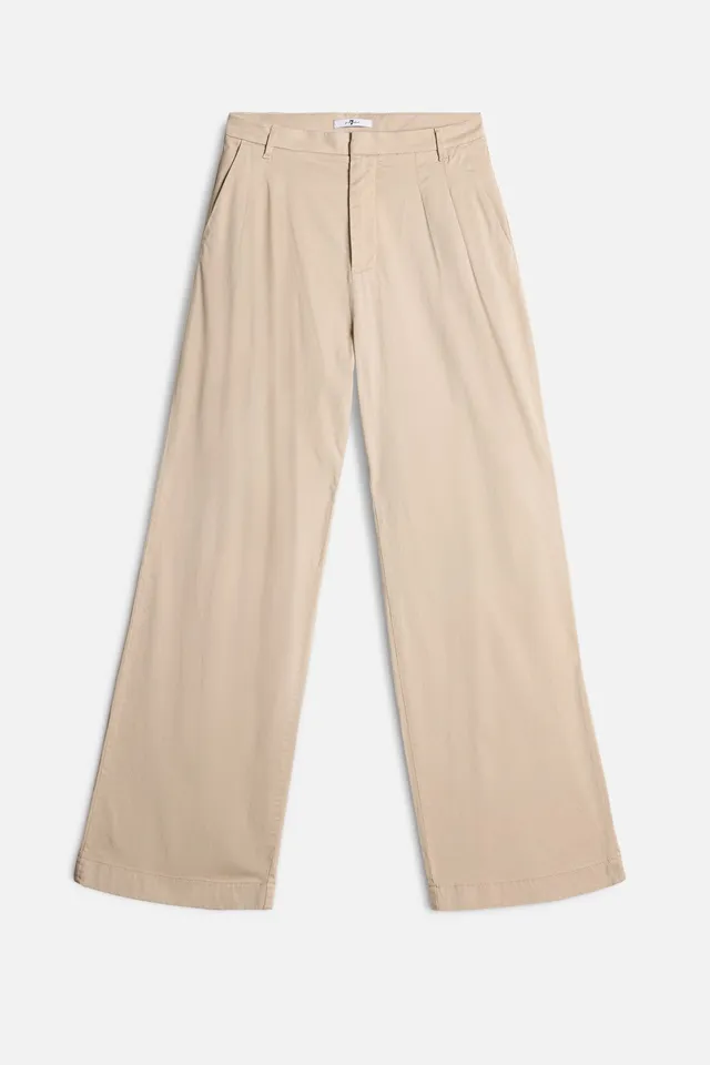 7-for-all-mankind-pleated-chino-cold-brew-damen image 1