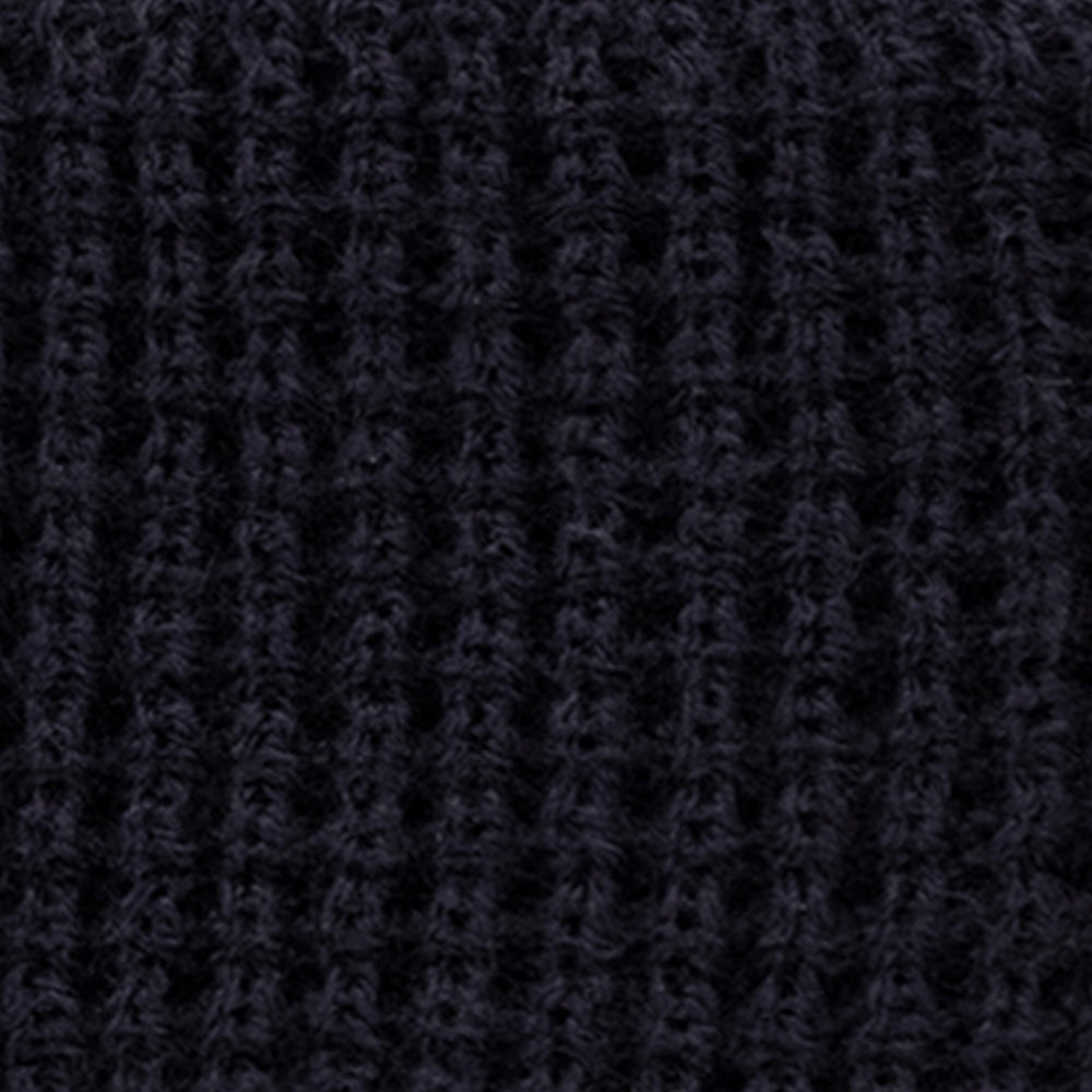 aim-leon-dore-waffle-knit-beanie-navy image 4