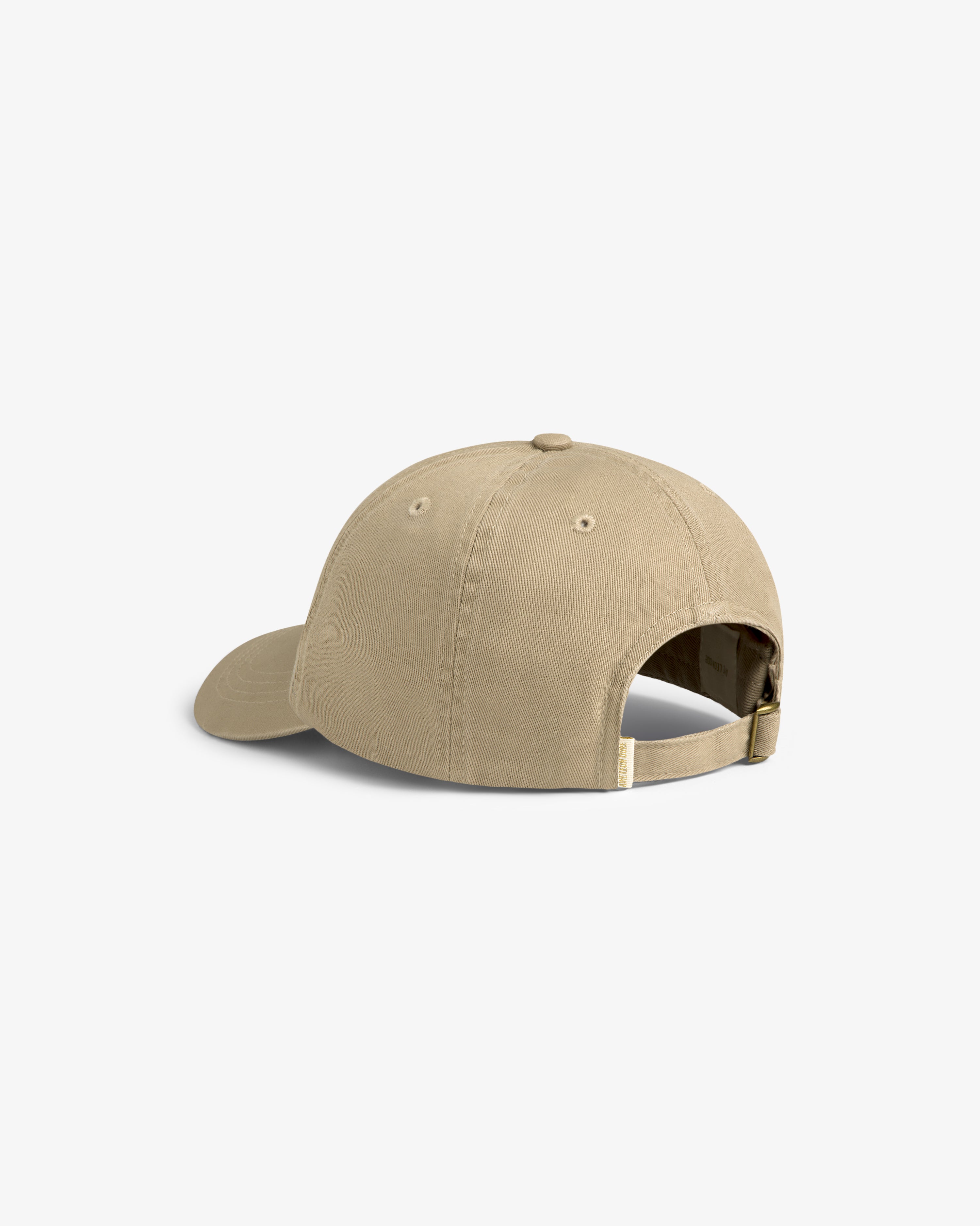 aim-leon-dore-cycling-logo-hat-tan-6-panel image 4