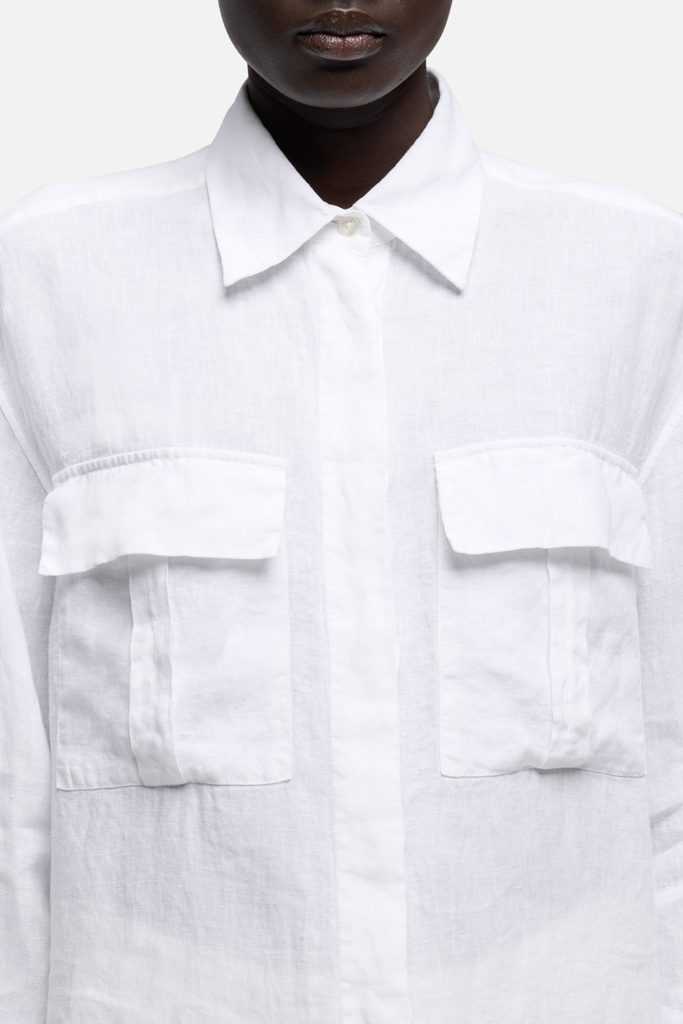7-for-all-mankind-utility-long-sleeve-hemd-in-linen-white image 4