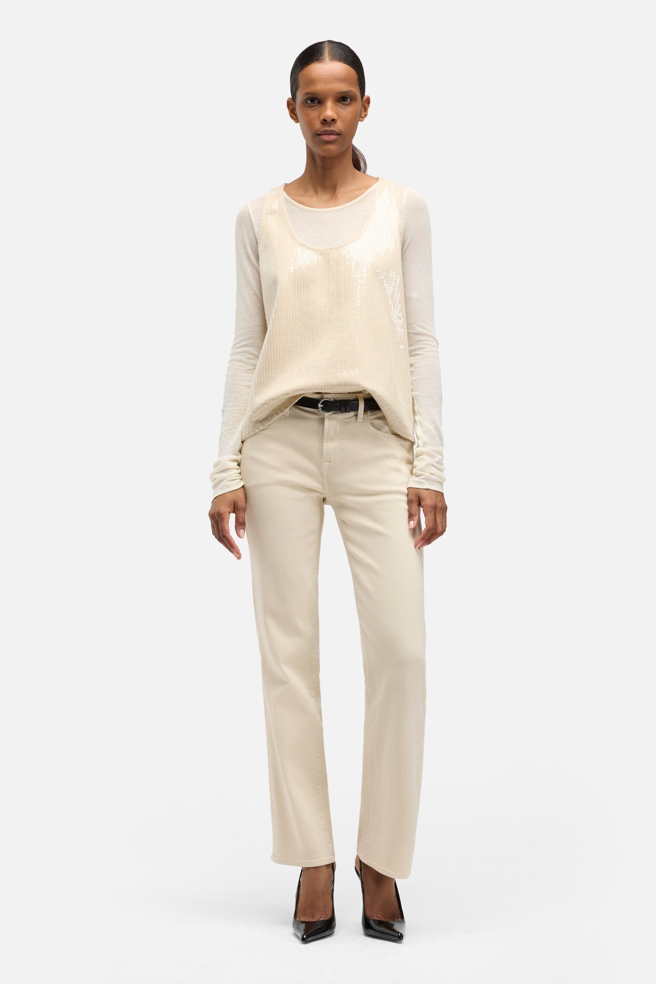 7-for-all-mankind-mankind-long-tank-radiance-pailletten-top-damen image 2