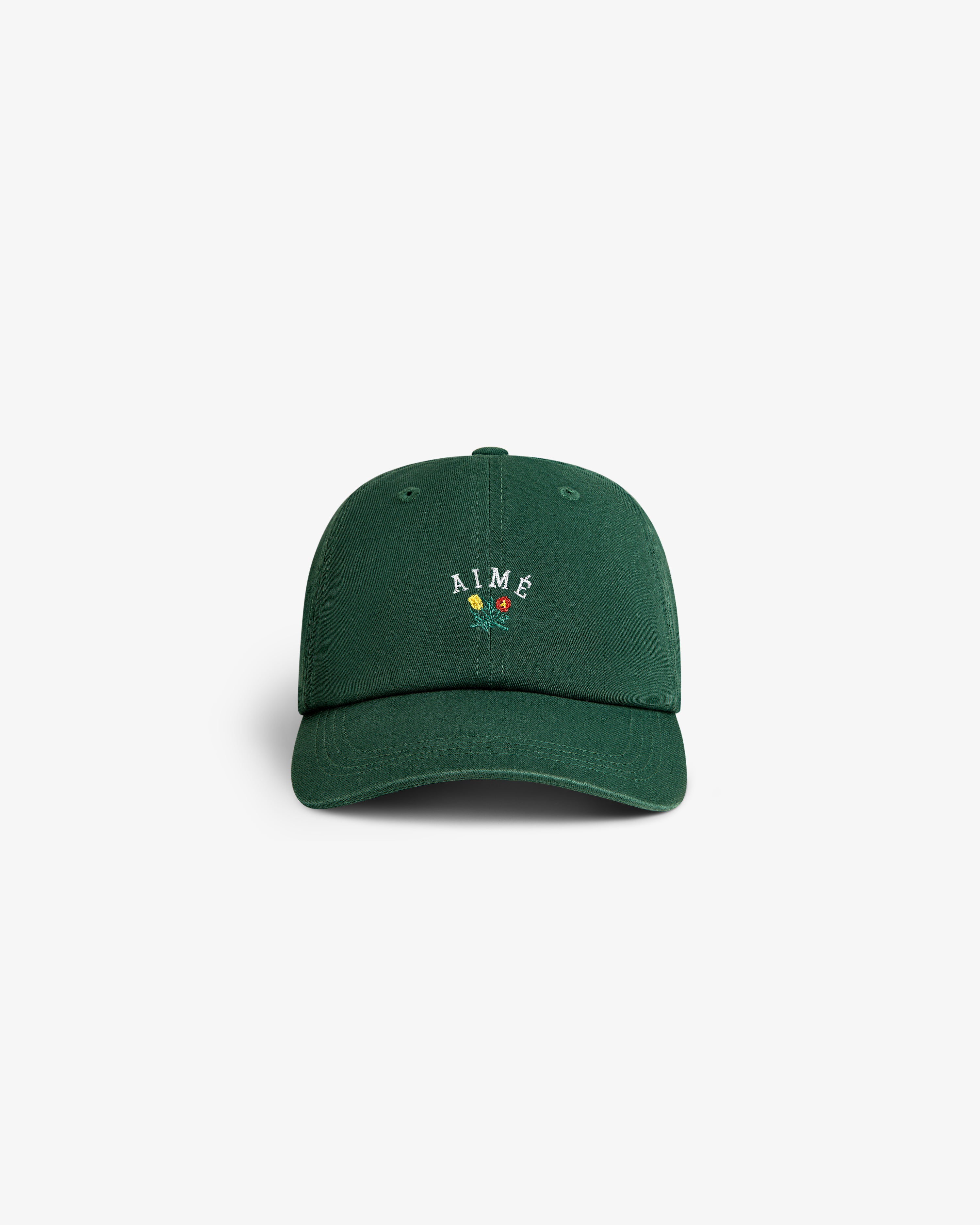 aim-leon-dore-crest-logo-hat-cap-gr-n-unisex image 2