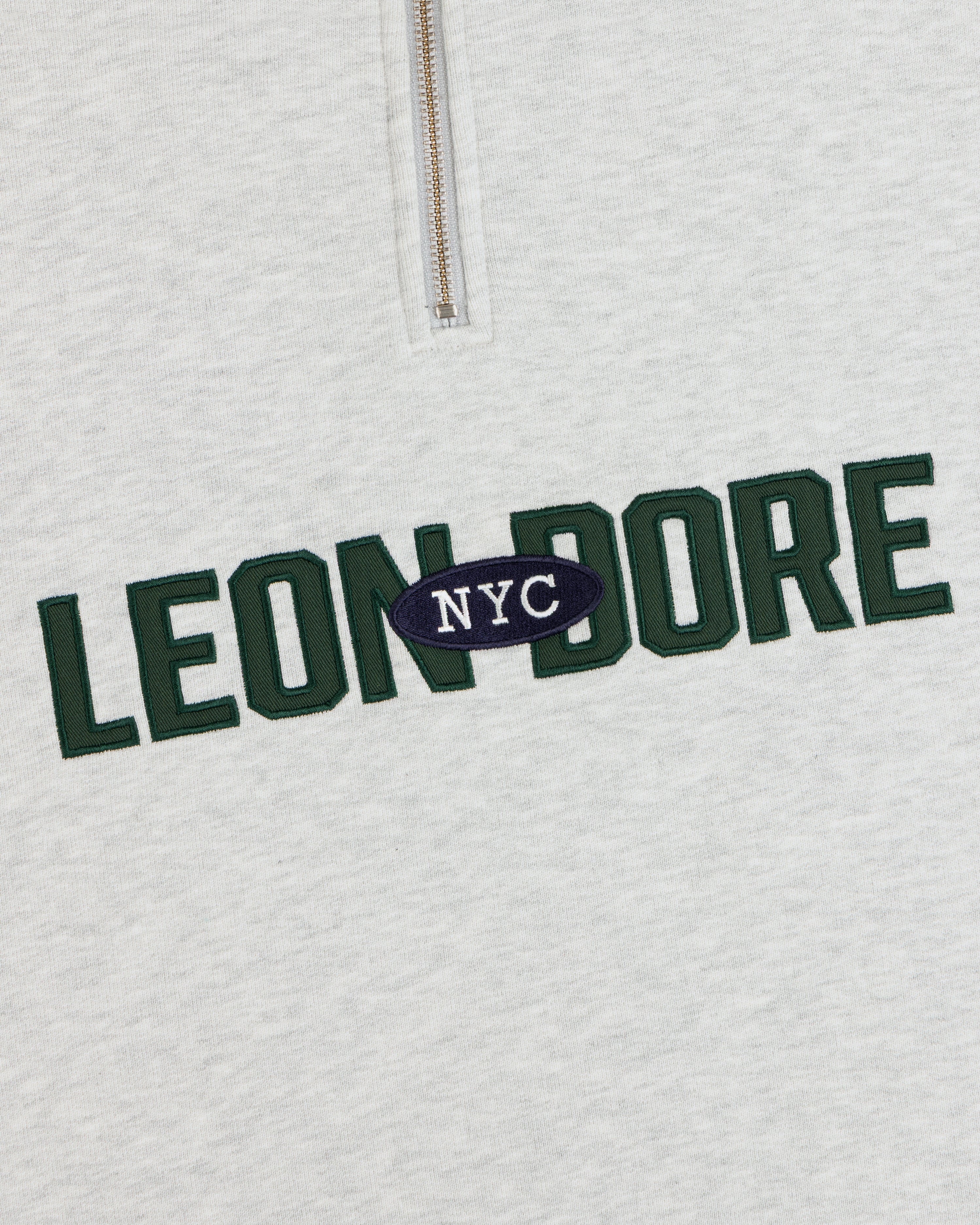 aim-leon-dore-souvenir-quarter-zip-sweatshirt-grau image 4