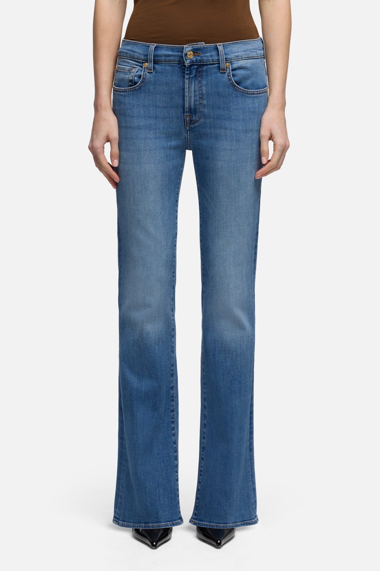 7-for-all-mankind-tailorless-bootcut-jeans-denim-vapor-damen image 3