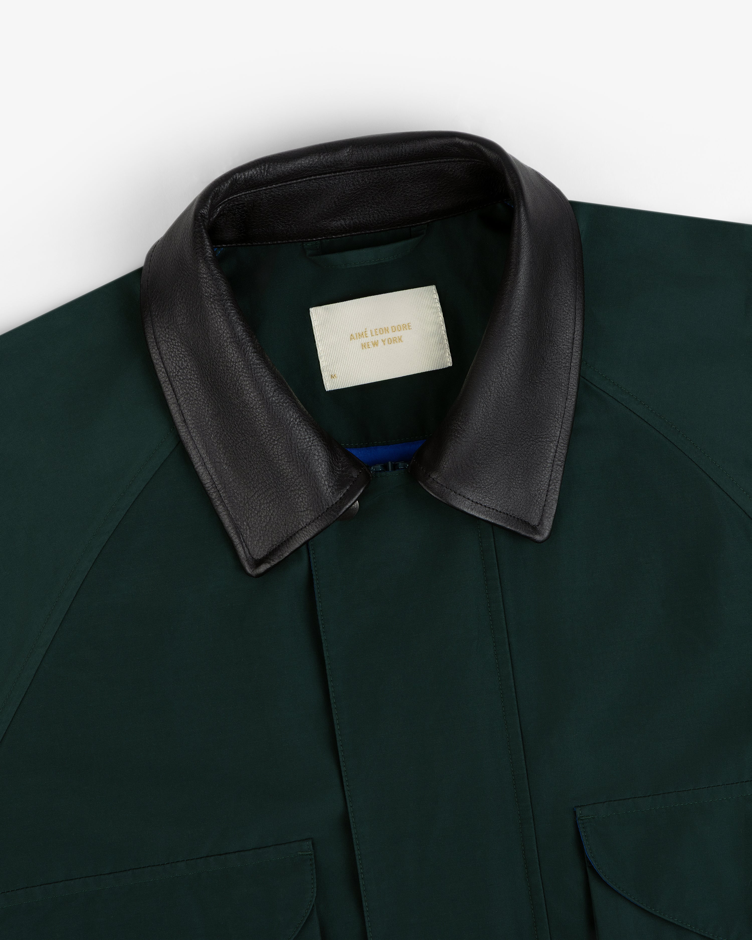 aim-leon-dore-lightweight-barn-jacket-gr-ne-bergangsjacke image 5