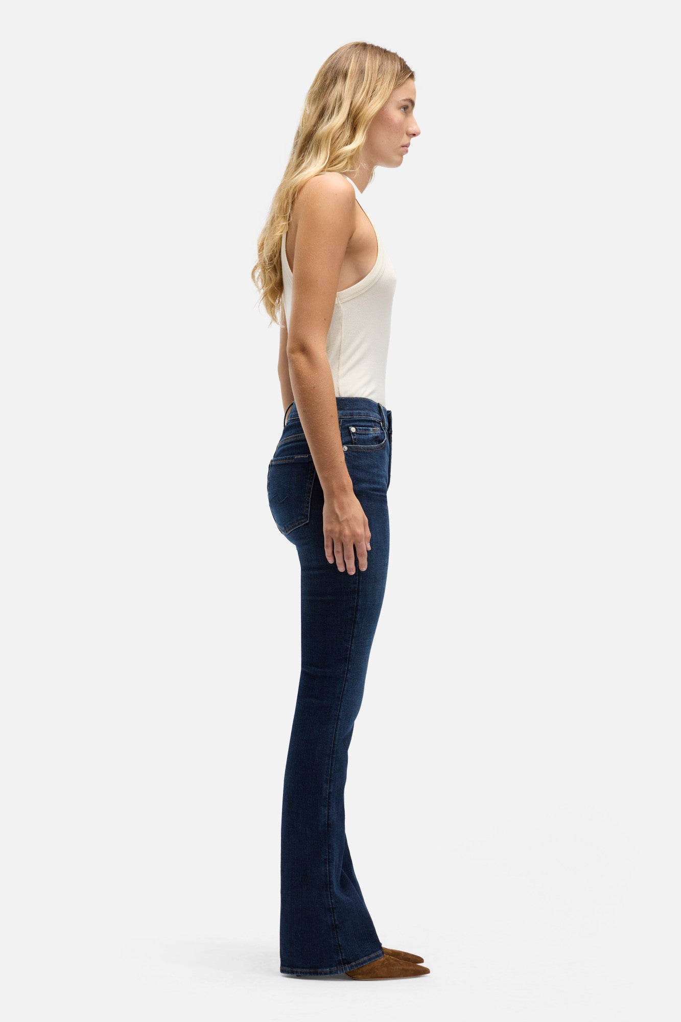 7-for-all-mankind-bootcut-jeans-damen-slim-illusion-midnight-fade image 6