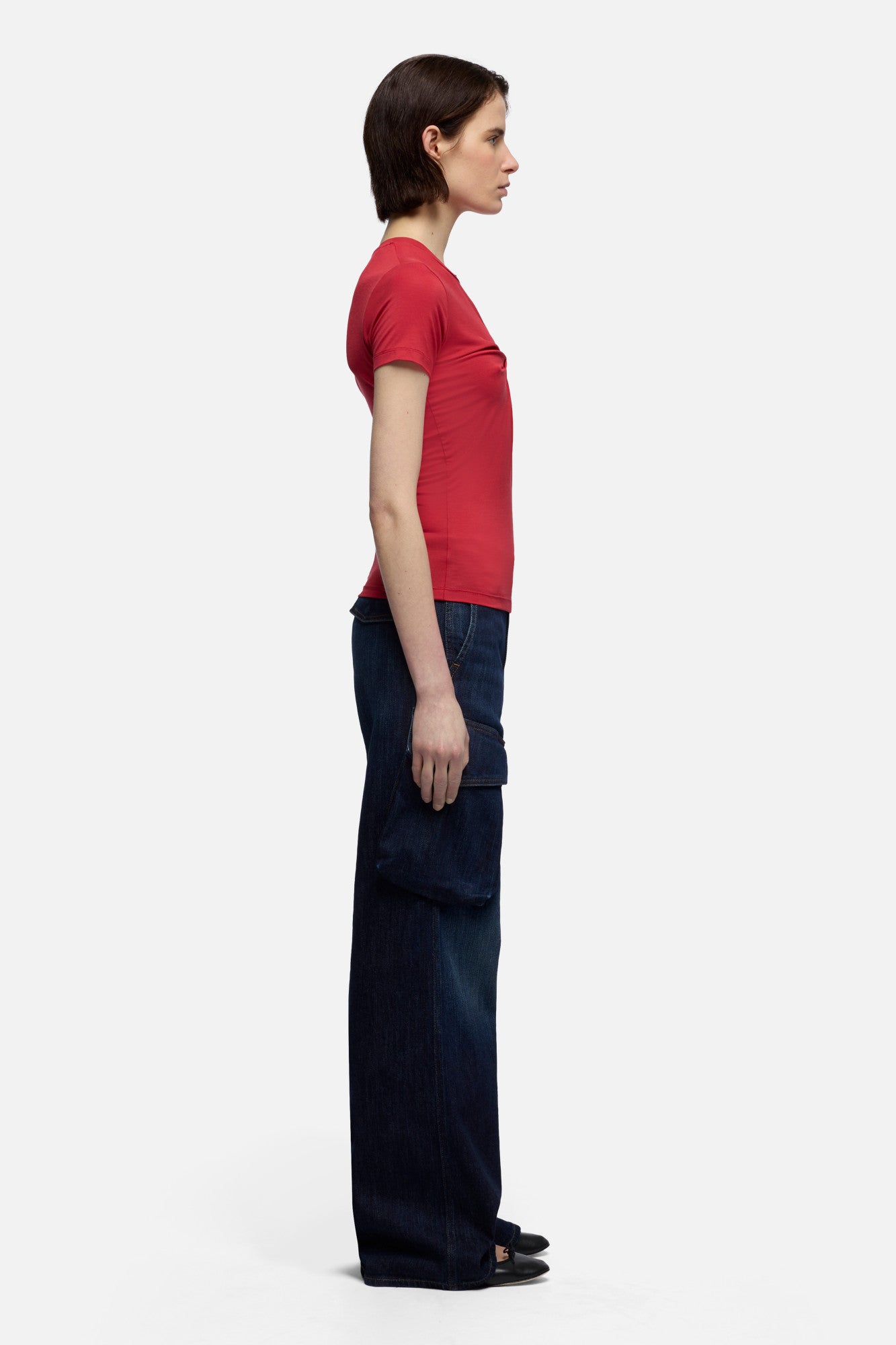 7-for-all-mankind-twisted-tee-lyocell-shirt-firey-red image 6