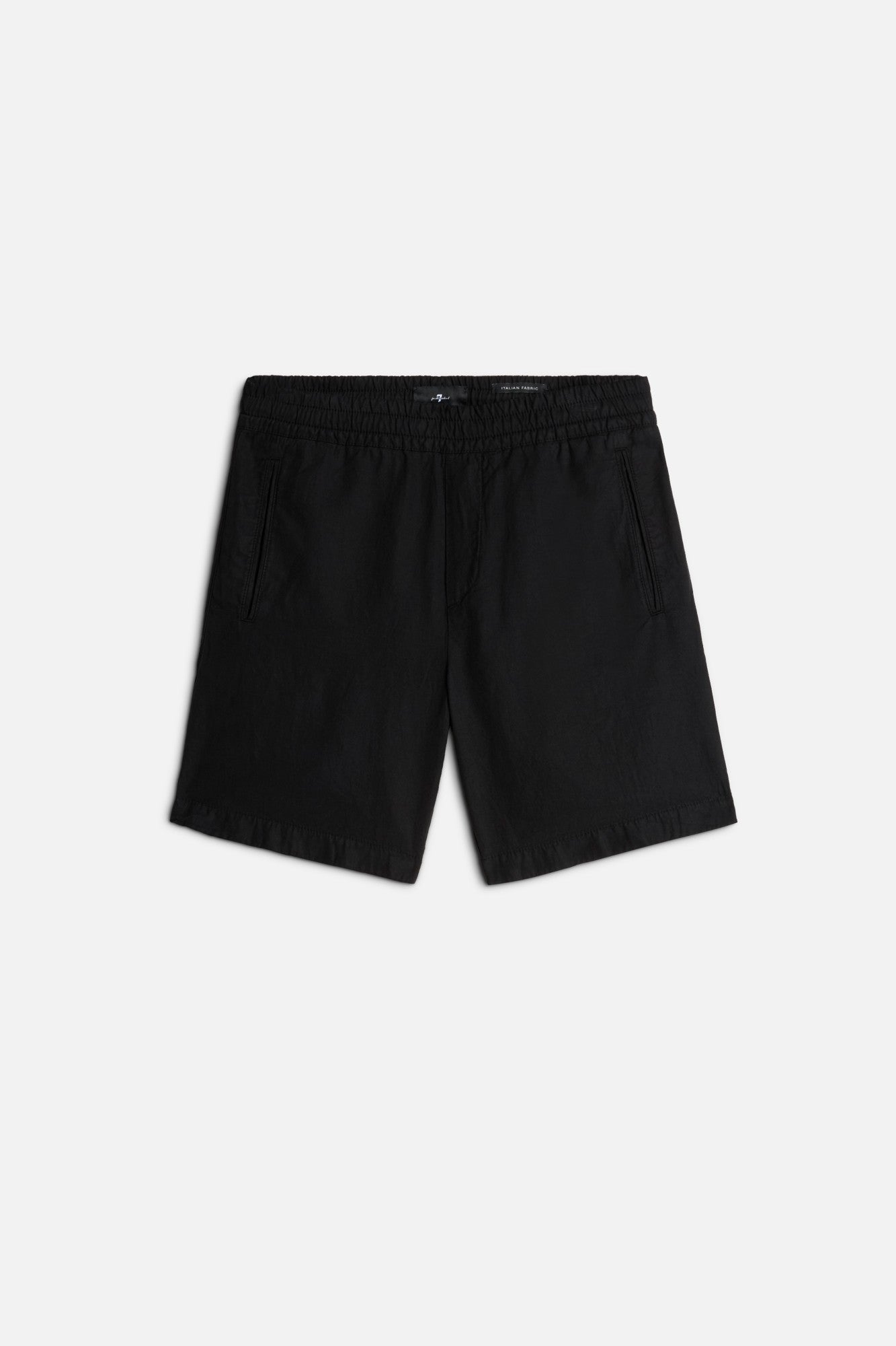 7-for-all-mankind-linen-blend-jogger-shorts-schwarz image 1