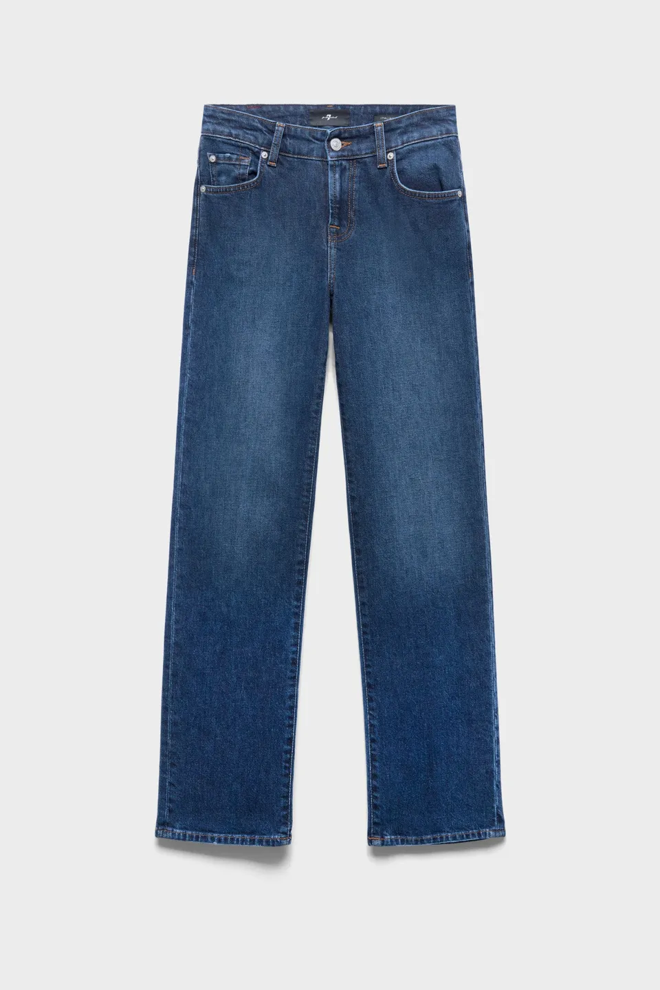 7-for-all-mankind-calie-straight-jeans-indiglow-straight-leg-dark-wash-damen image 1