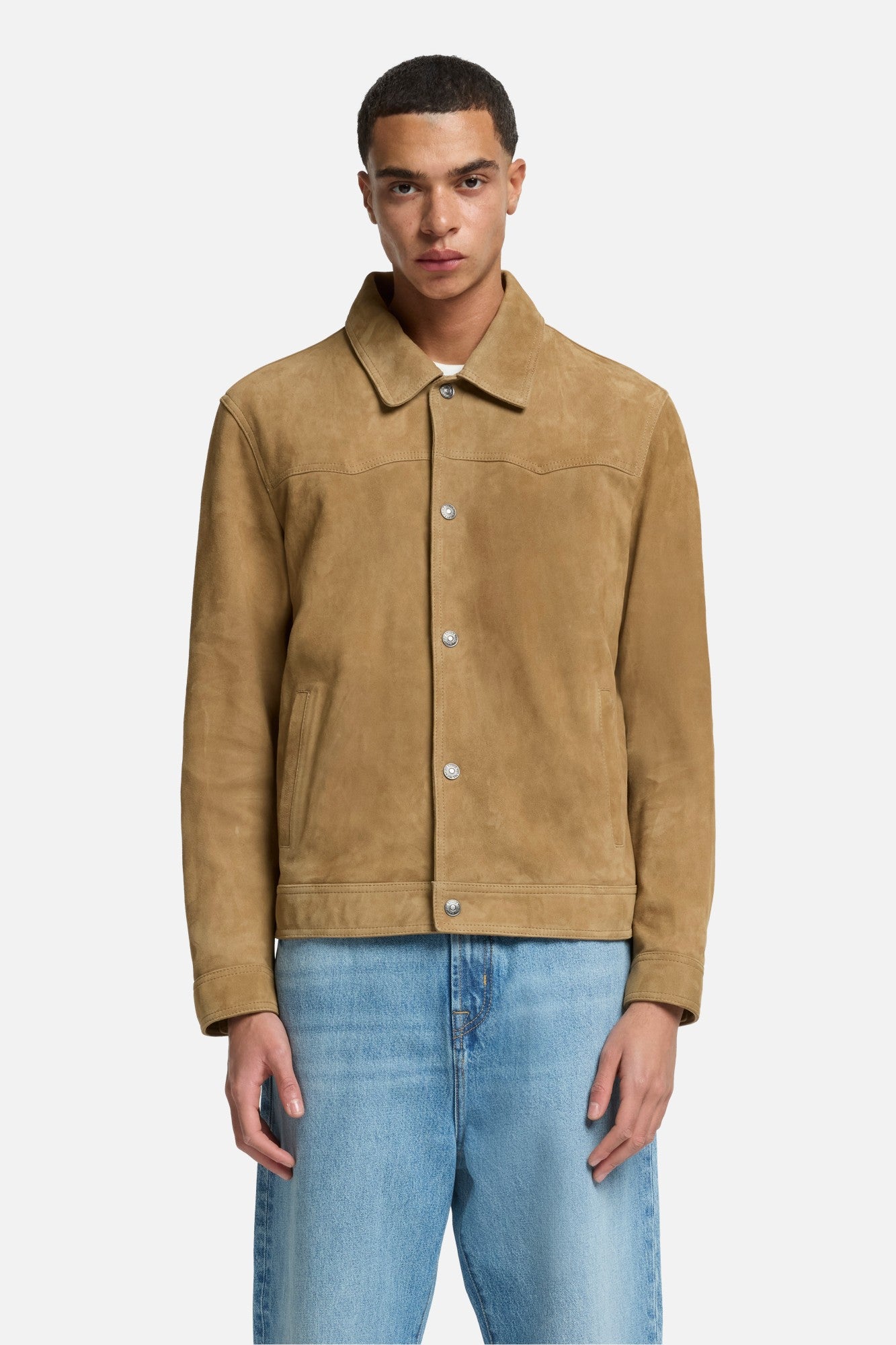 7-for-all-mankind-suede-western-jacket-bamboo image 3