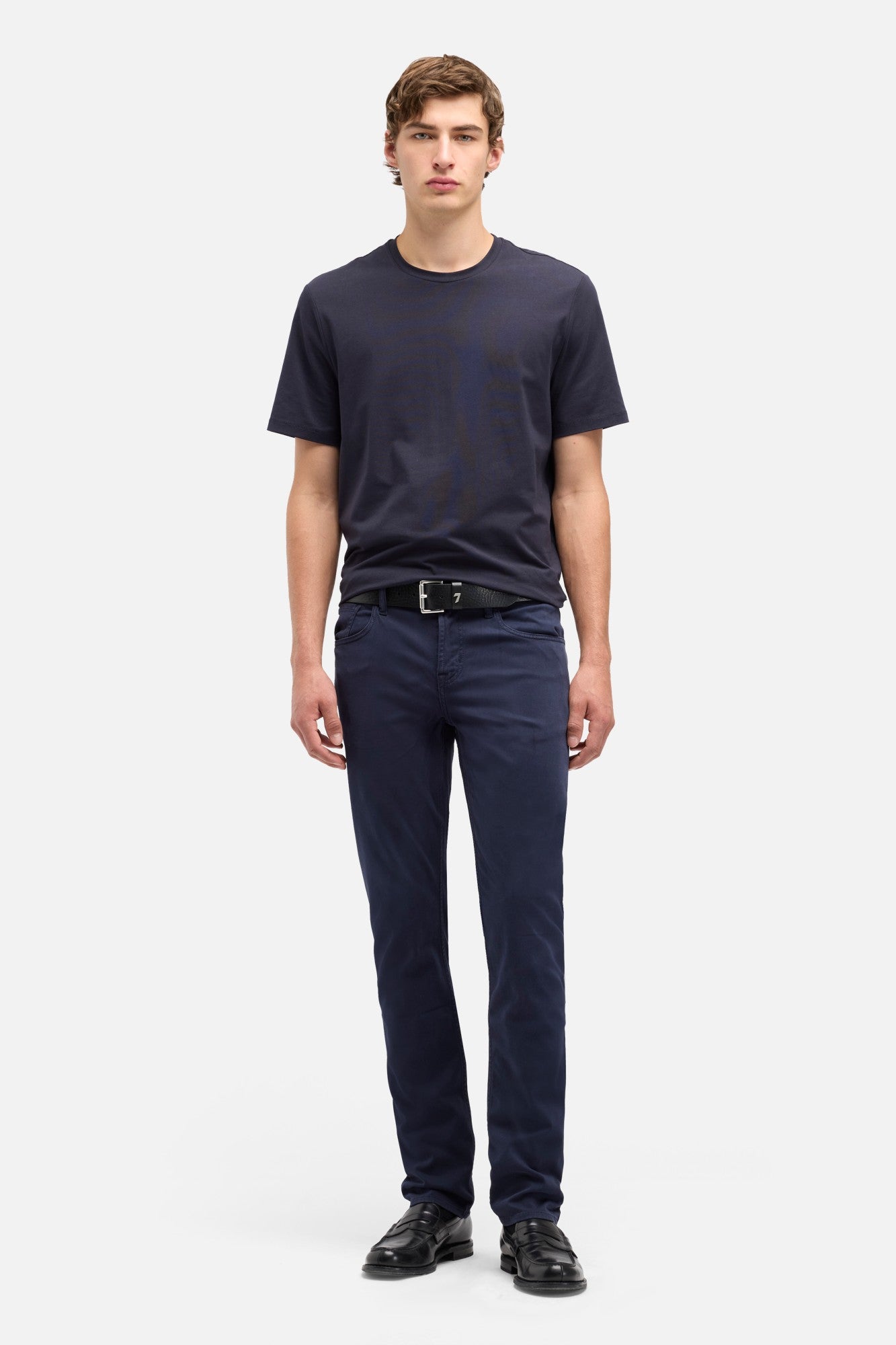 7-for-all-mankind-luxe-performance-stretch-sateen-slimmy-navy-herren-hose image 2