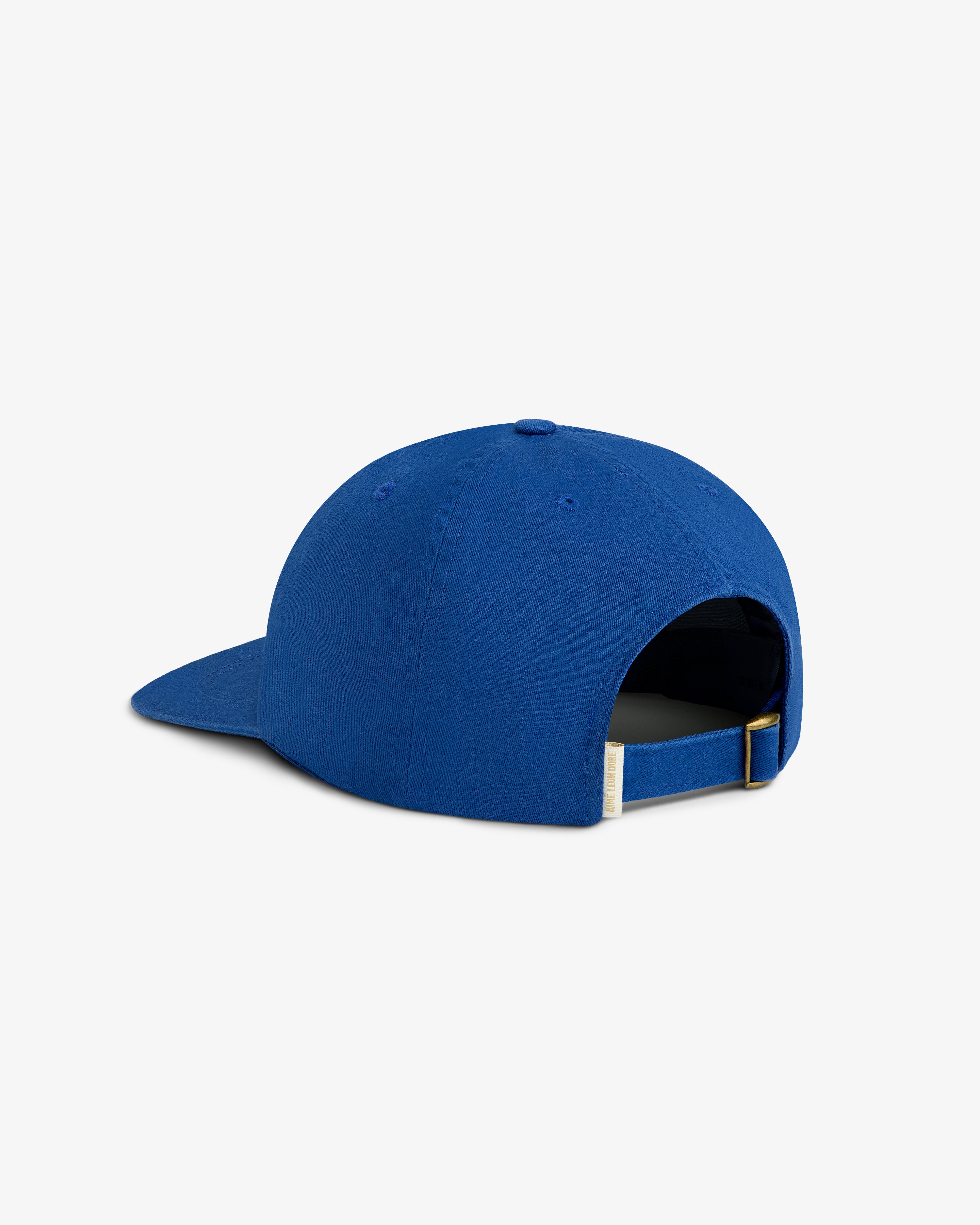 aim-leon-dore-mulberry-chainstitch-hat-blaue-5-panel-cap image 4