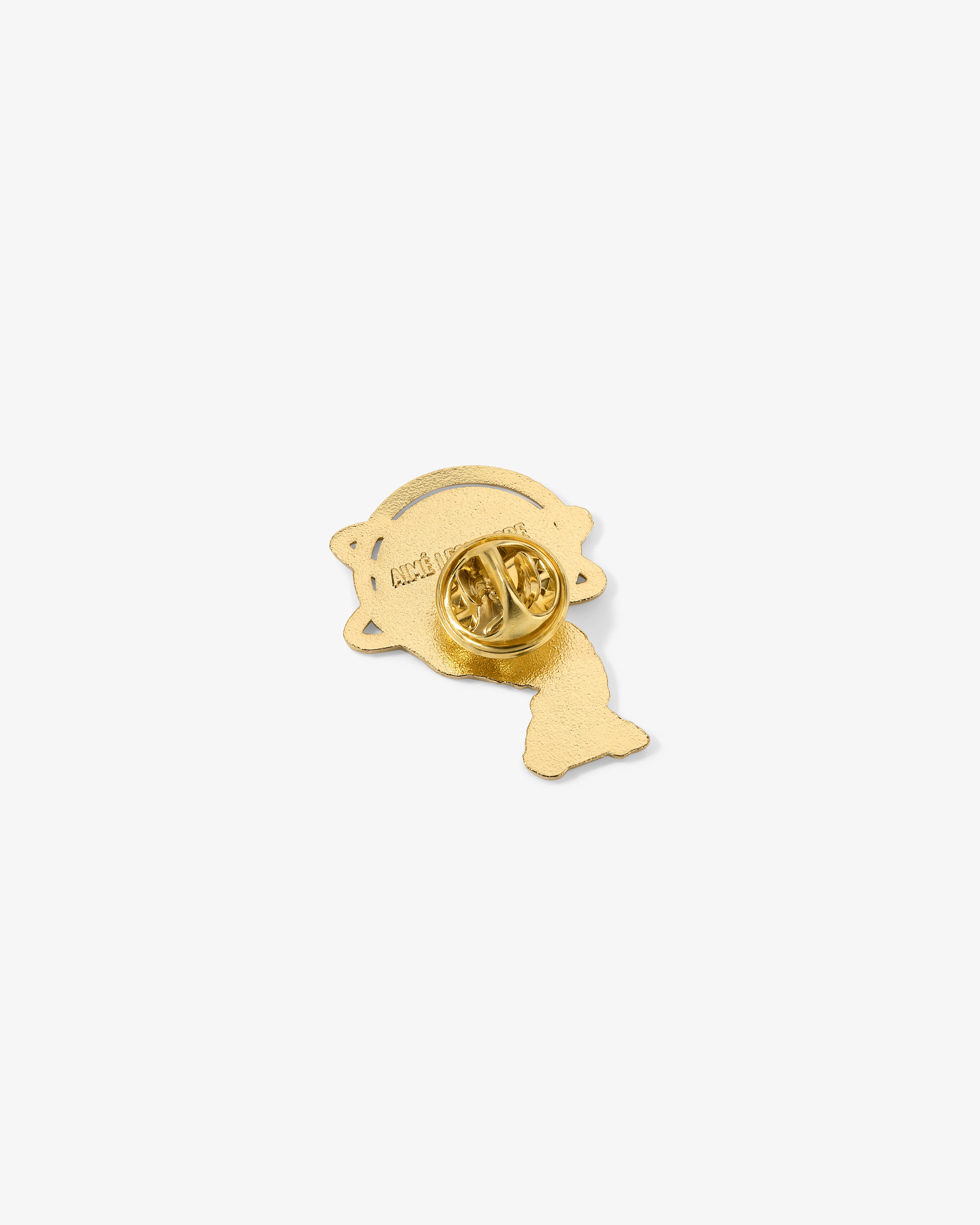 aim-leon-dore-graphic-pin-anstecker-gold-schwarz image 3