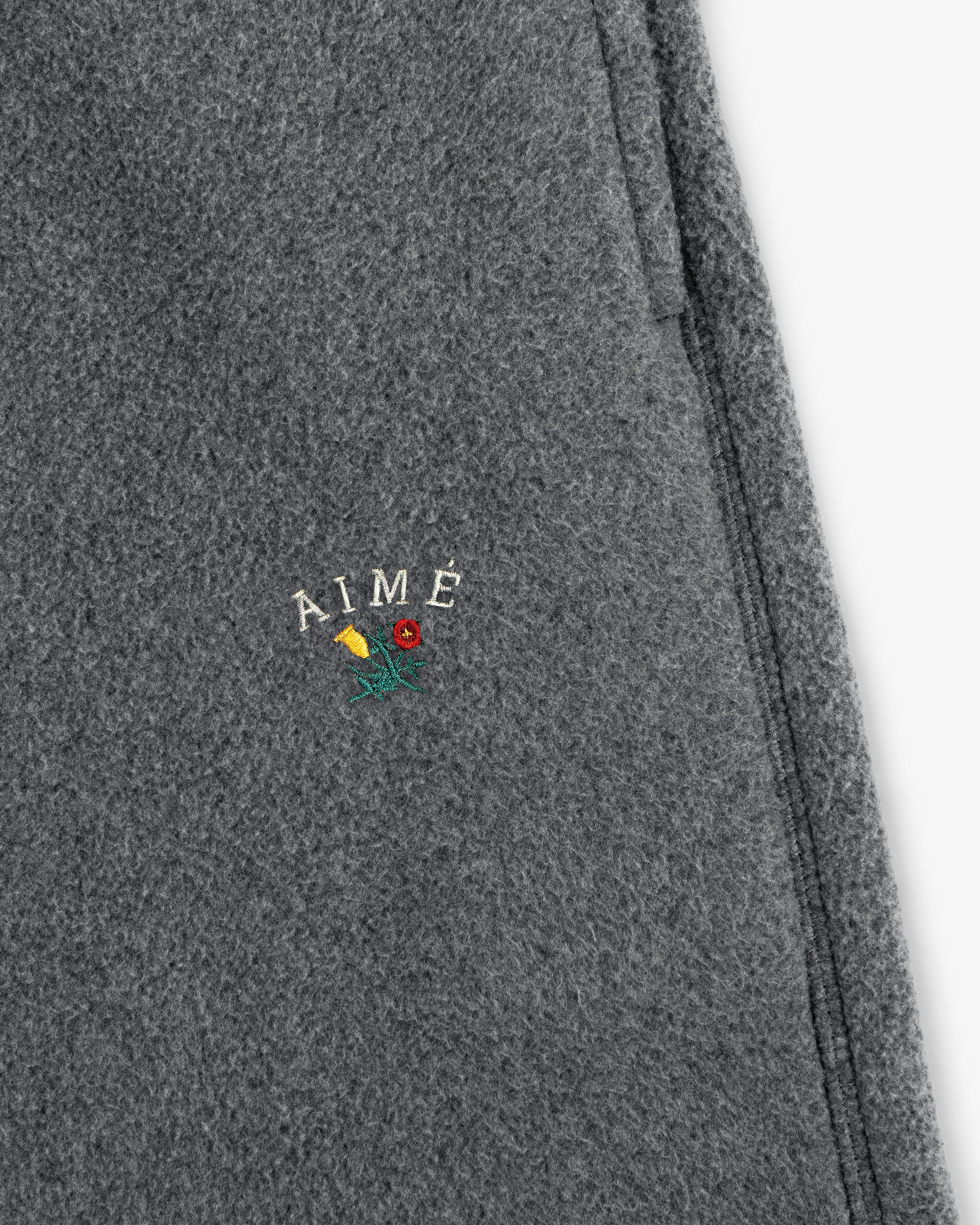 aim-leon-dore-crest-fleece-sweatpant-herren-jogginghose-grau image 4