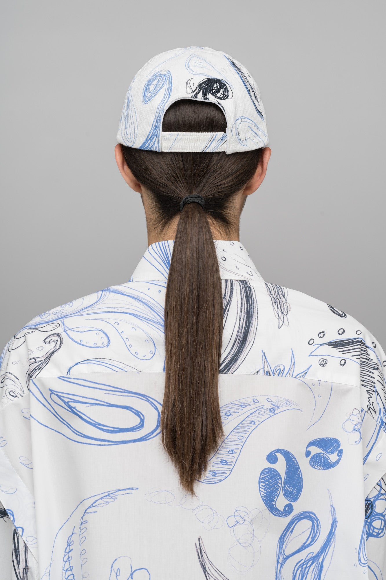 032c-paisley-scribble-cap-6-panel-cap-cotton-canvas-ss26 image 4