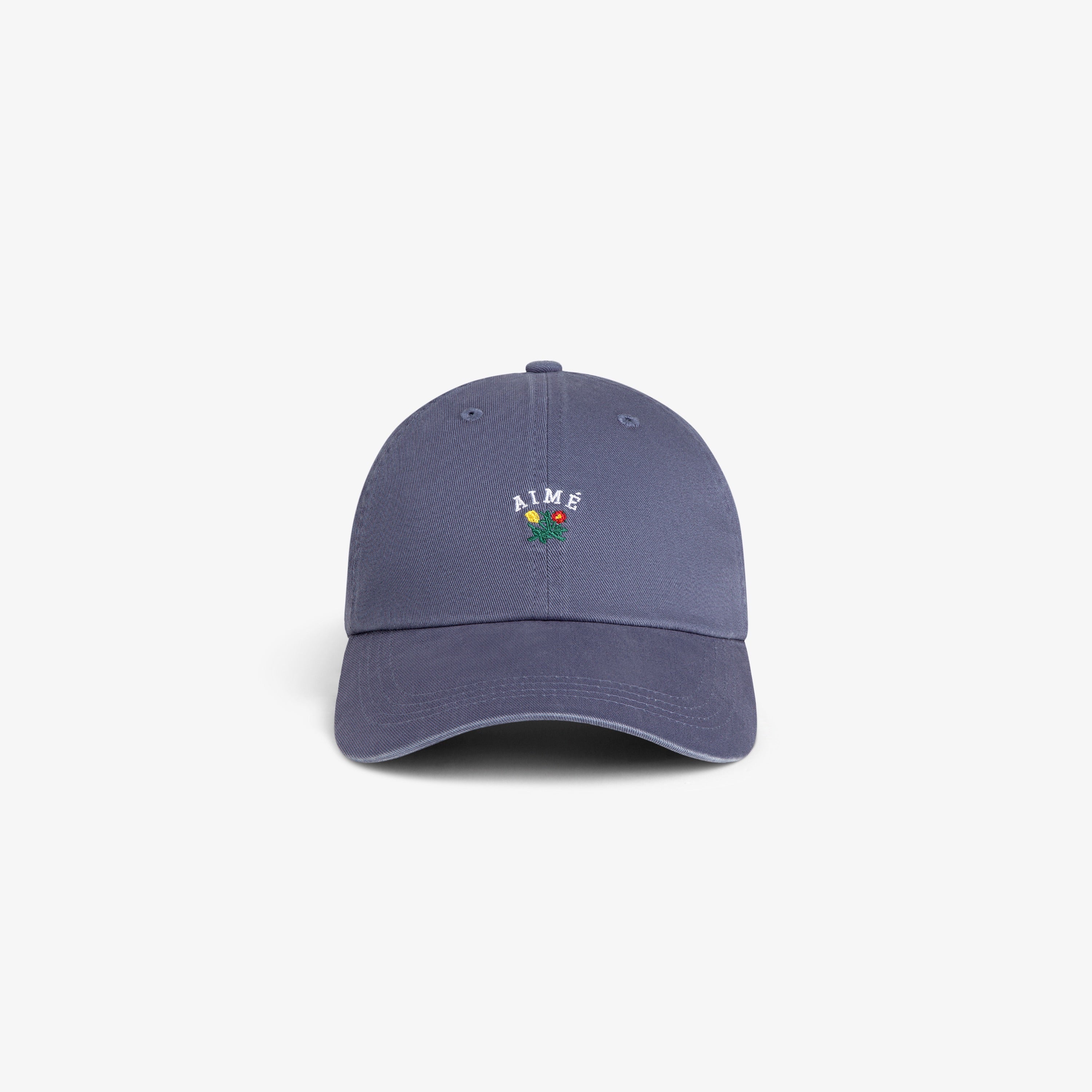 aim-leon-dore-crest-logo-hat-blau-5-panel-snapback-cap image 1