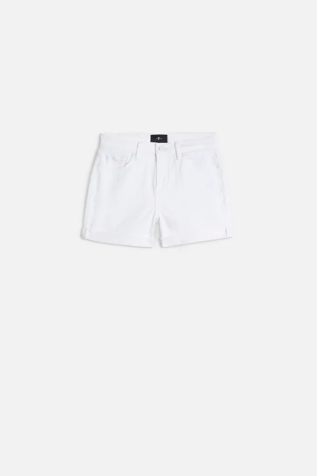 7-for-all-mankind-broken-twill-mid-roll-short-in-white-damen-jeansshorts-mit-mit image 1